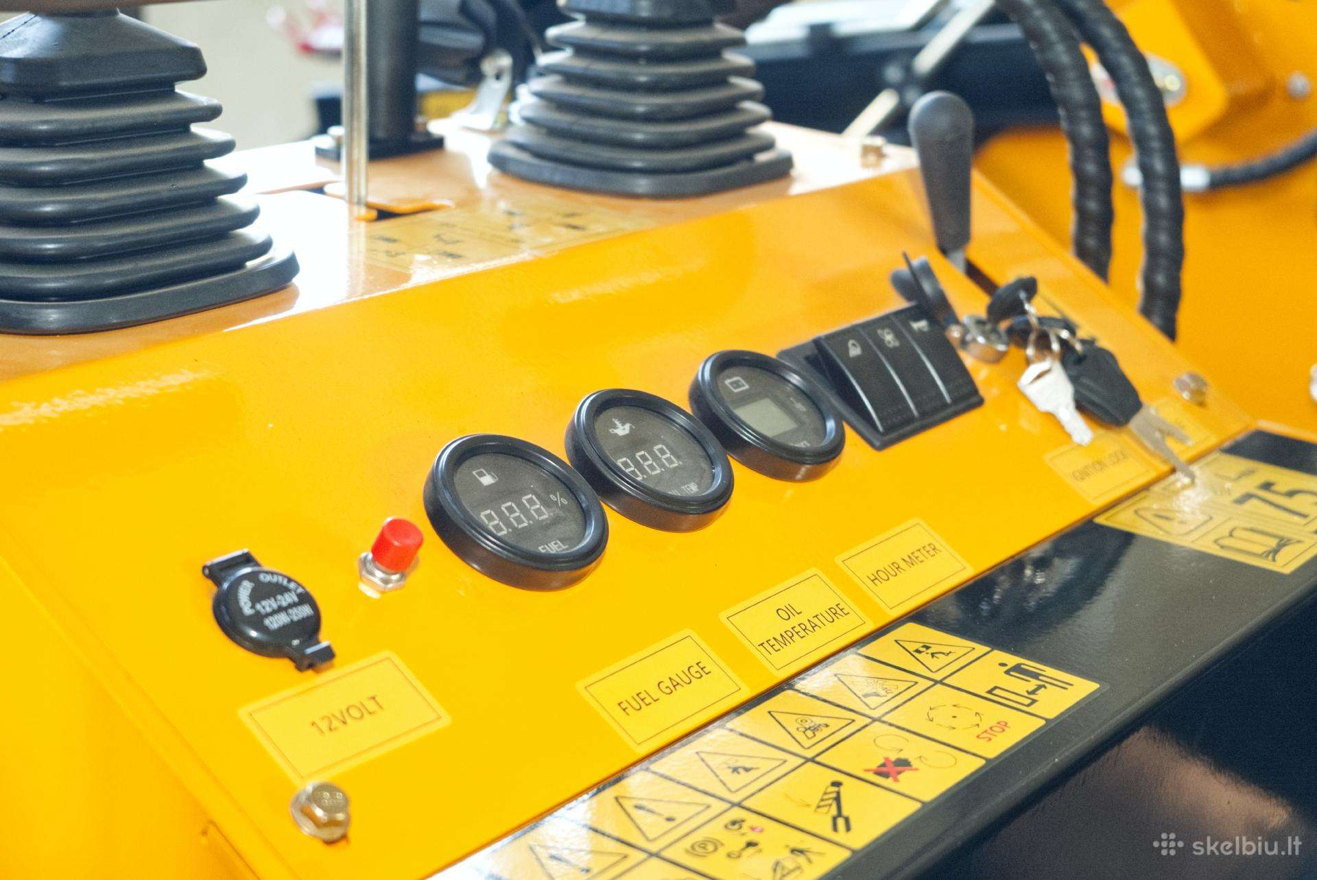 ENZO HT380 (Dyzelinis), мини-погрузчики