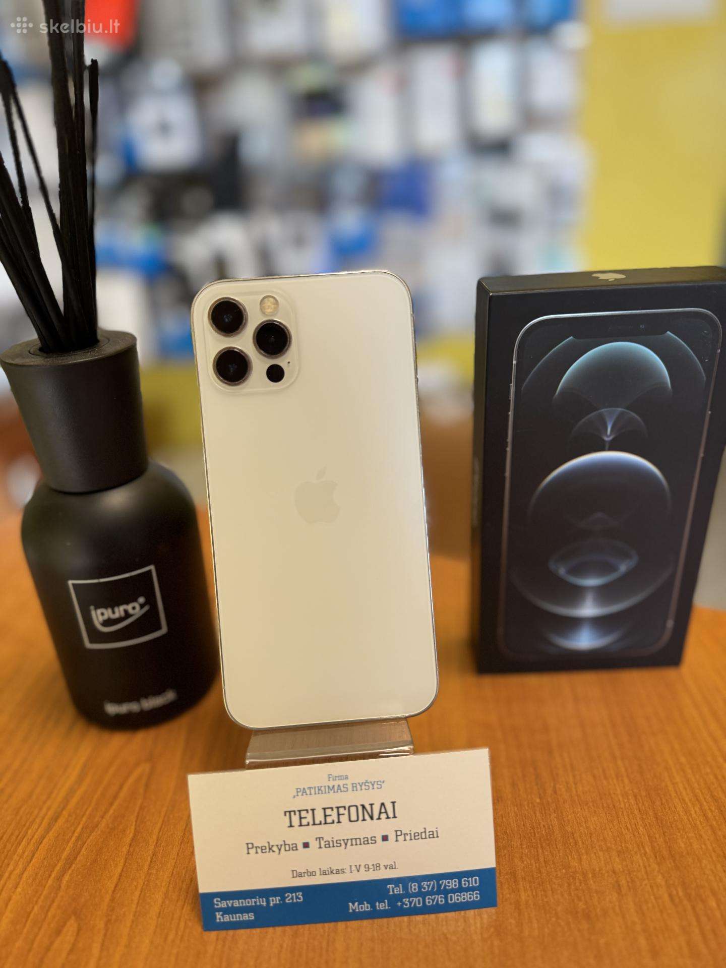 iPhone 12pro 128gb Silver Su Garantija