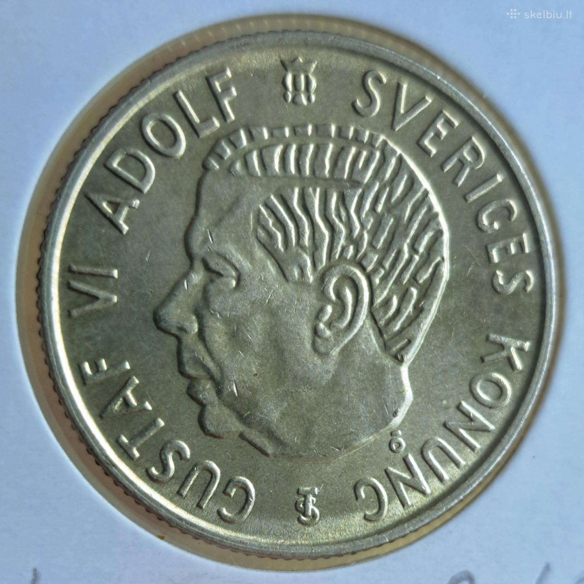 1954 Švedija 2 kronos