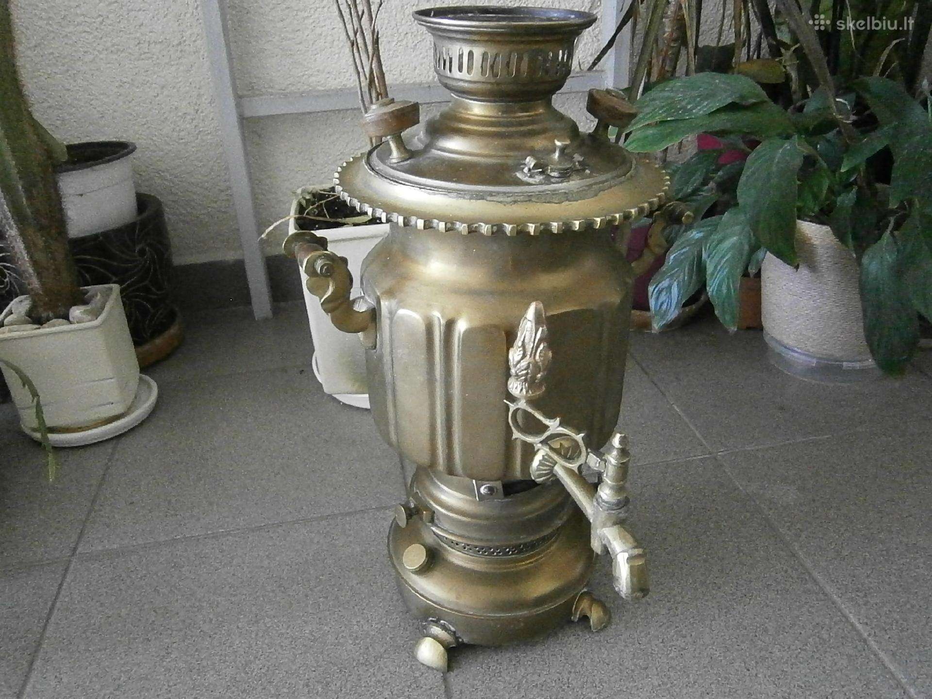 Žibalinis ,žalvarinis samovaras