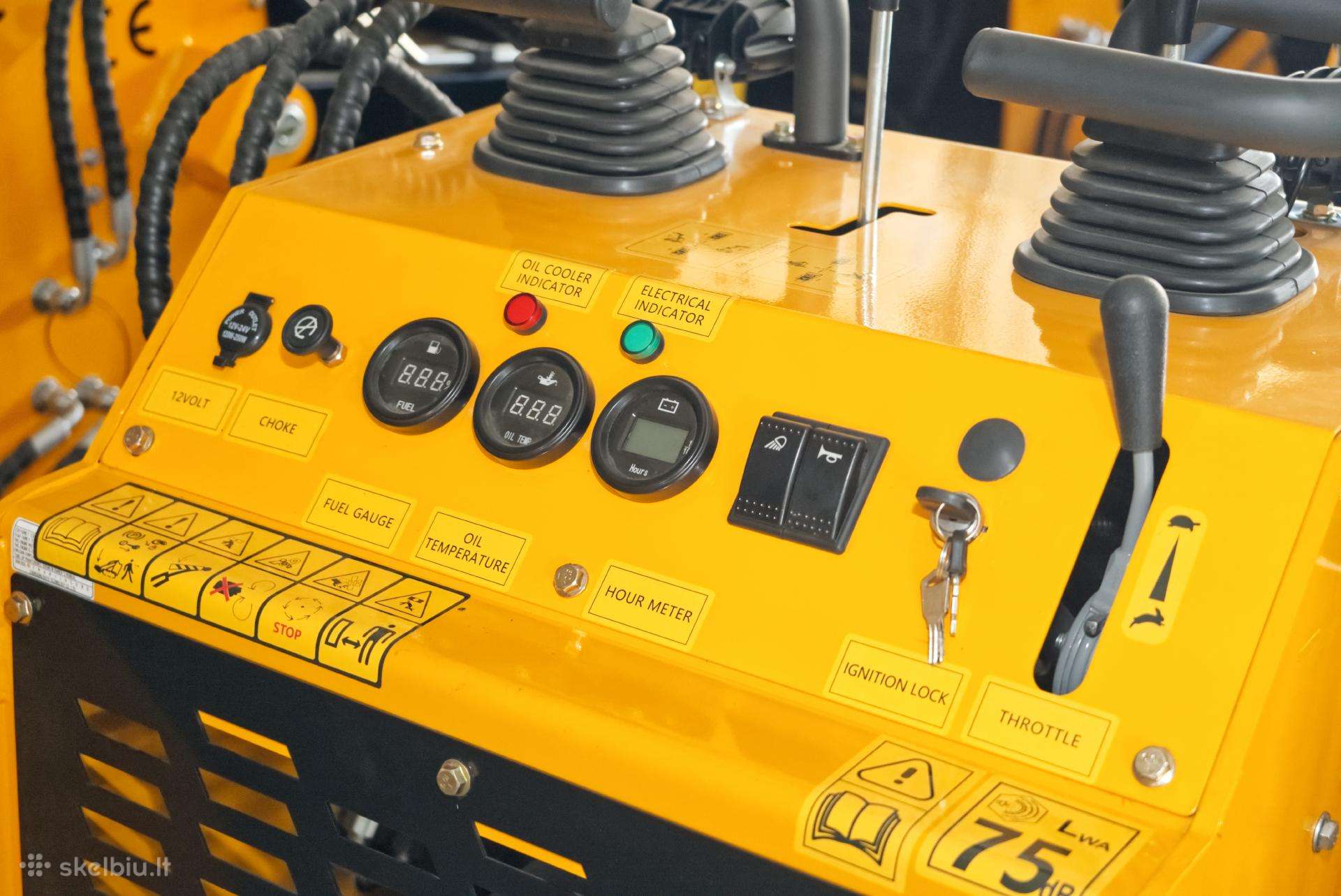 ENZO HT430 (Benzininis), mini loaders