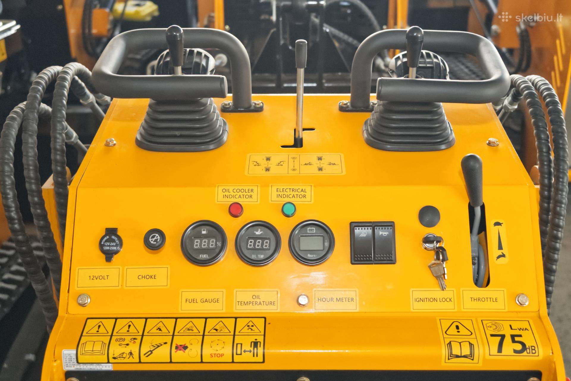 ENZO HT430 (Benzininis), mini loaders