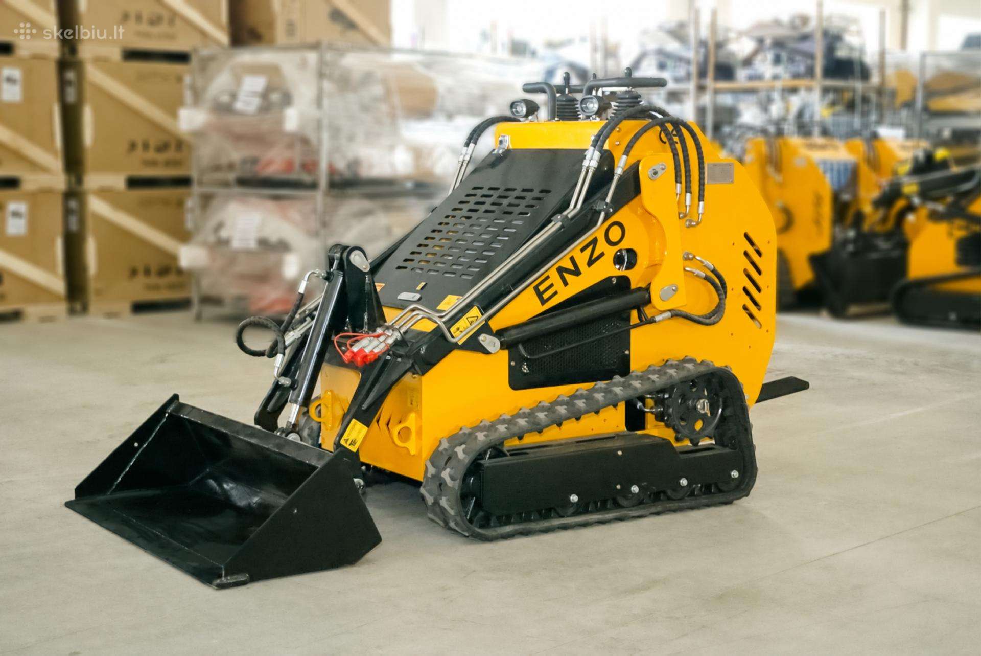 ENZO HT430 (Benzininis), mini loaders