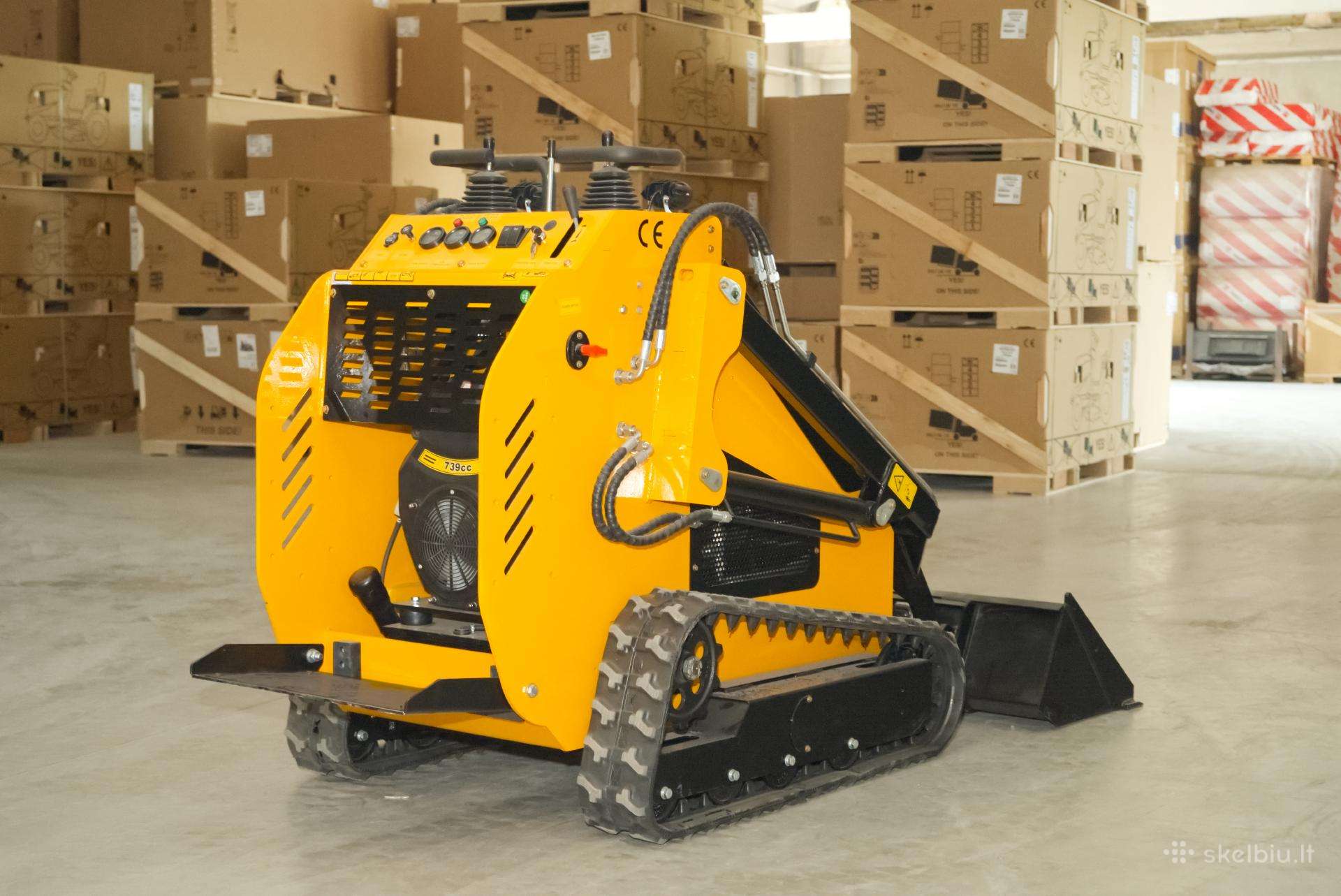 ENZO HT430 (Benzininis), mini loaders