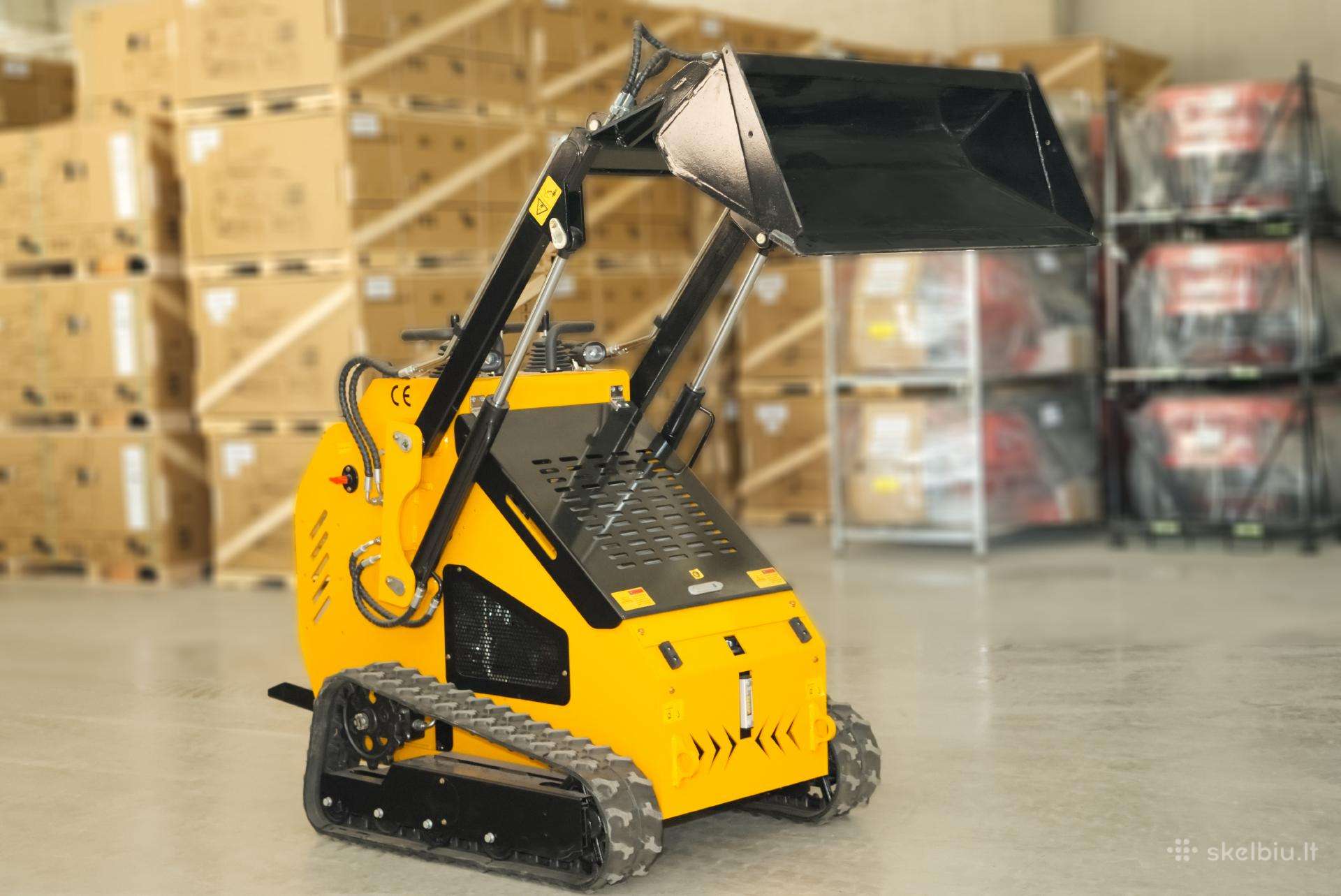 ENZO HT430 (Benzininis), mini loaders