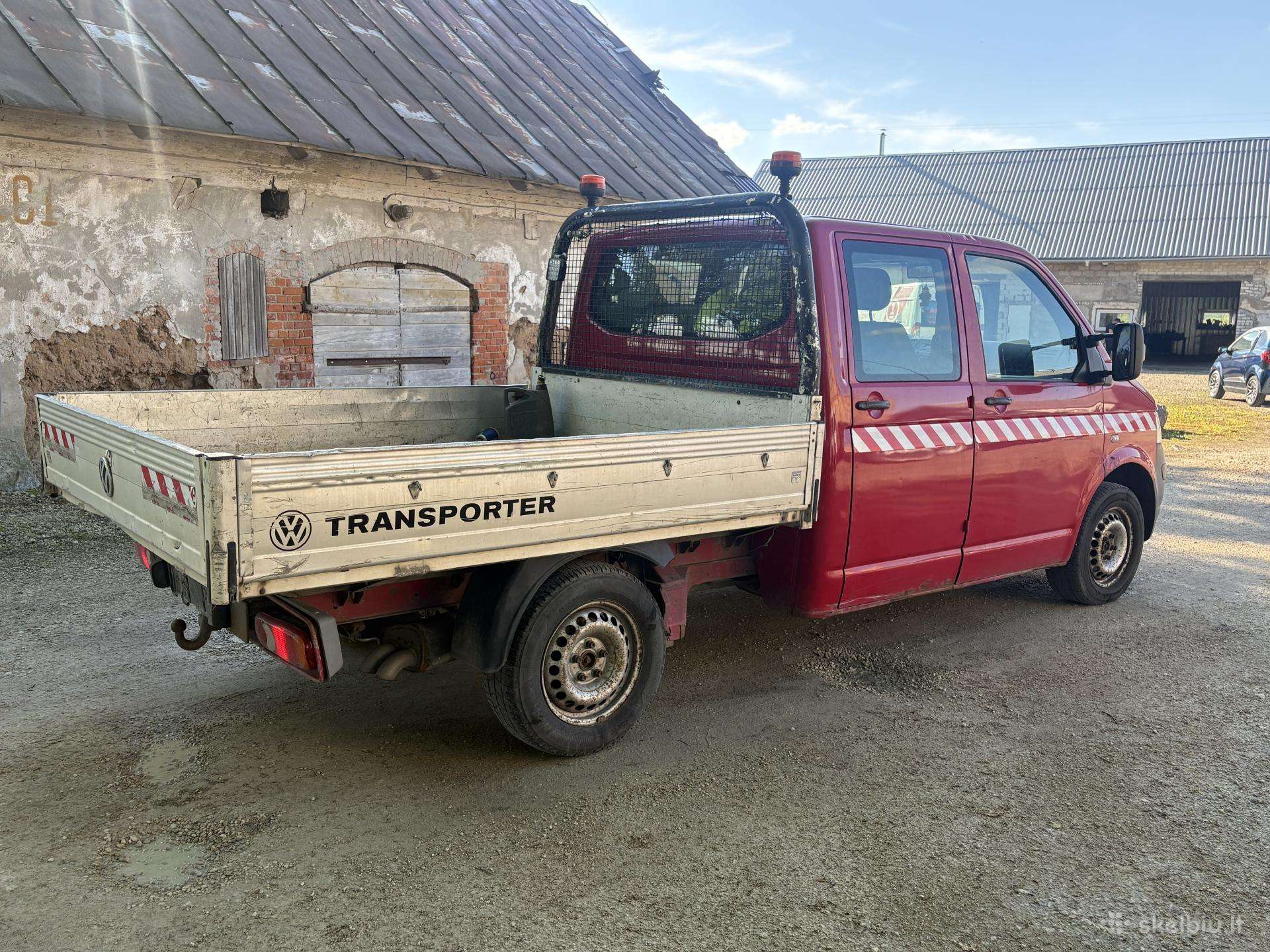 VW Transporter T5 Kuzavas
