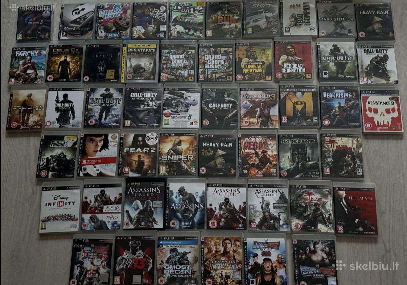 PS3 zaidimai