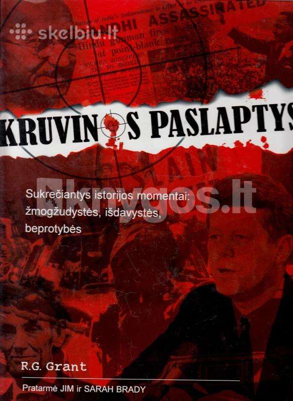 Kruvinos paslaptys knyga