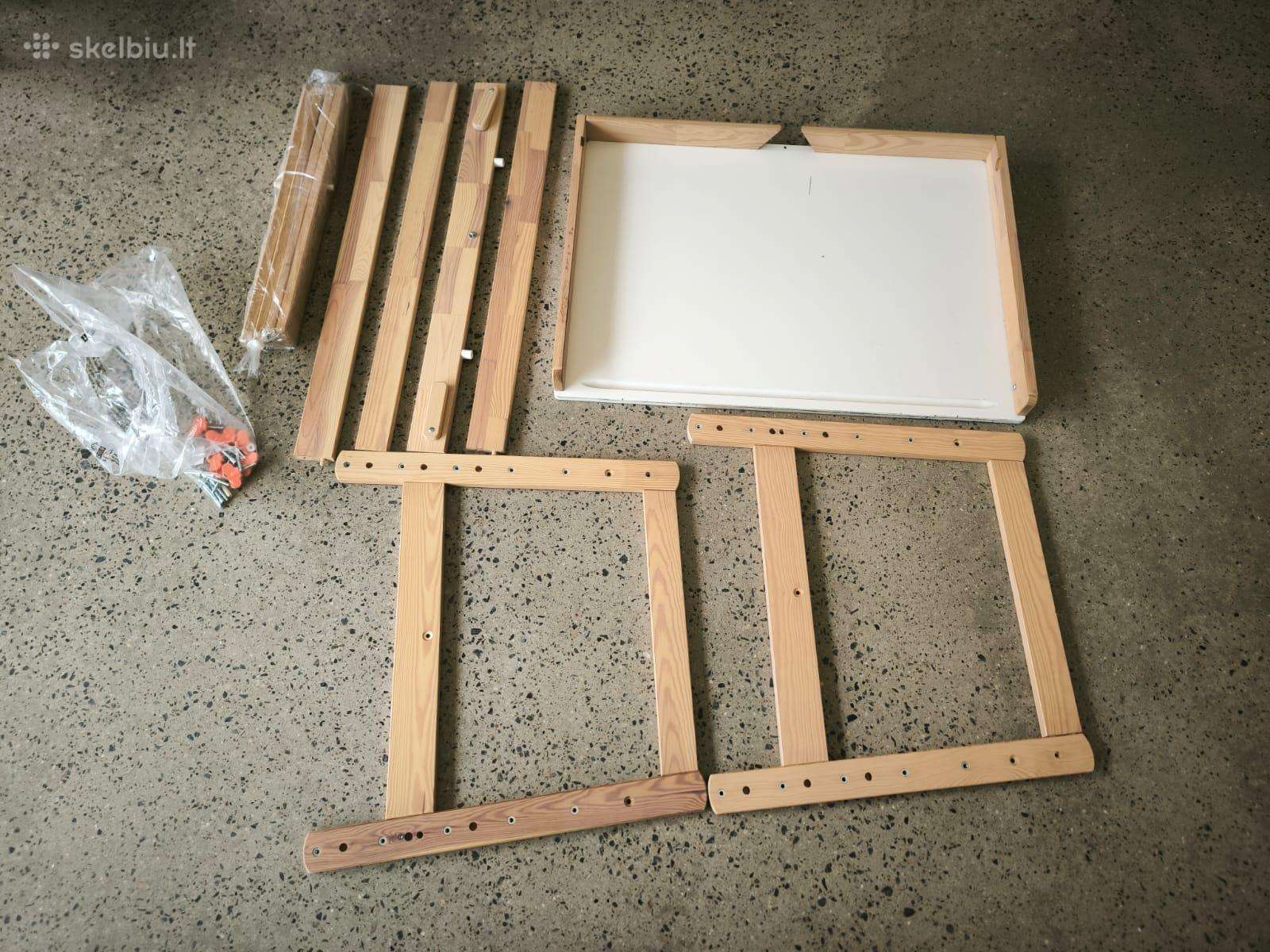 Vaikiškas rašomasis stalas, regul. Ikea Flisat