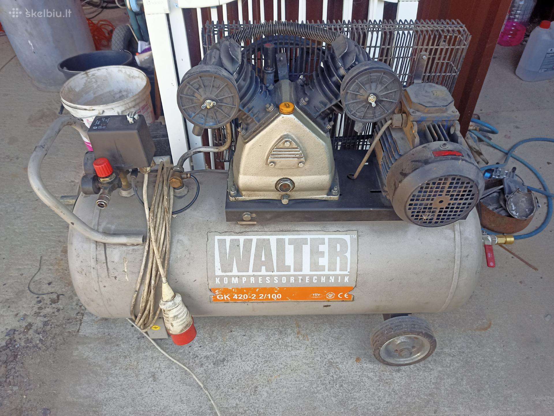 Walter oro kompresorius 100l