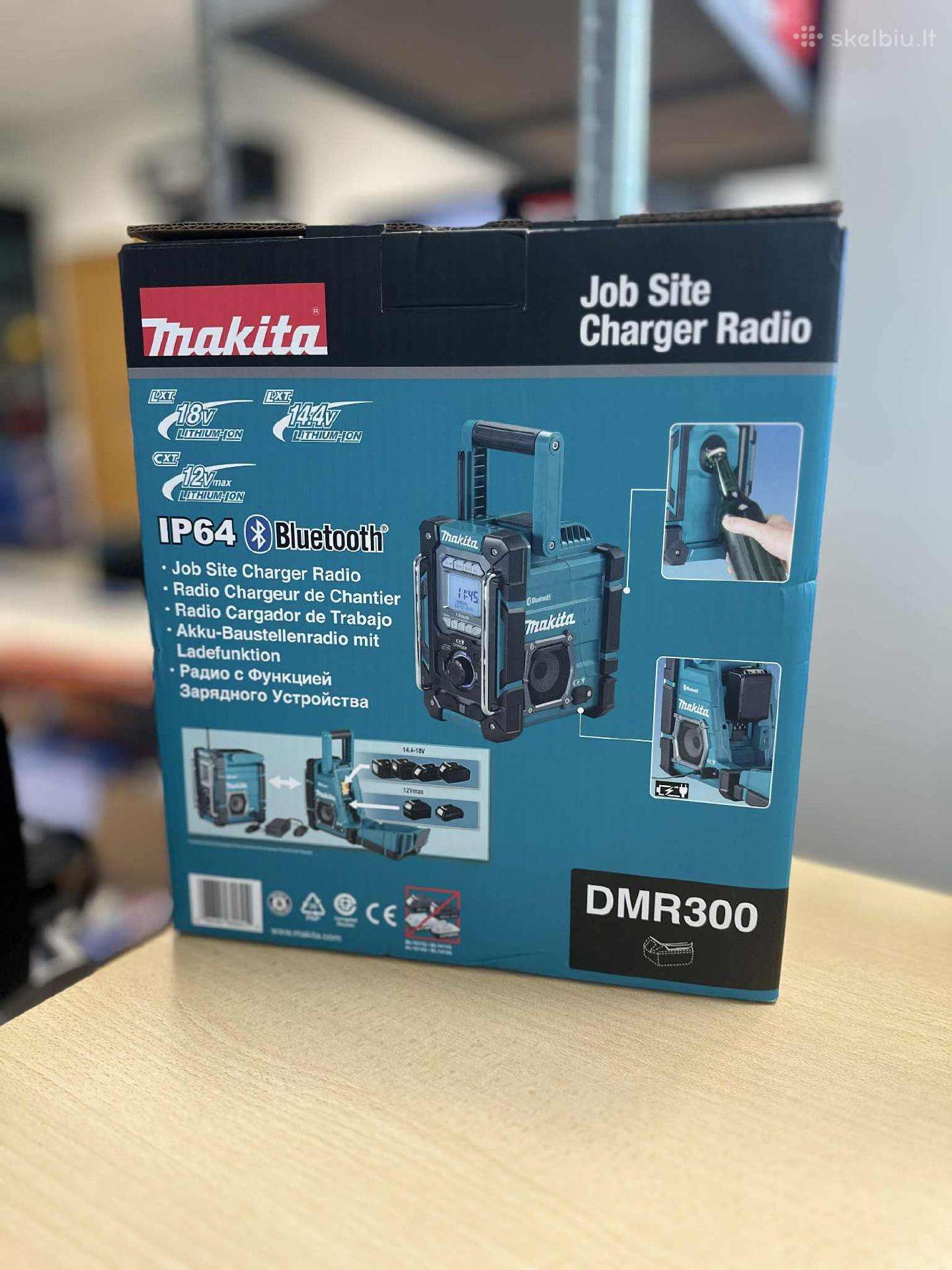 Makita Dmr300 Radijas su 3 metu garantija