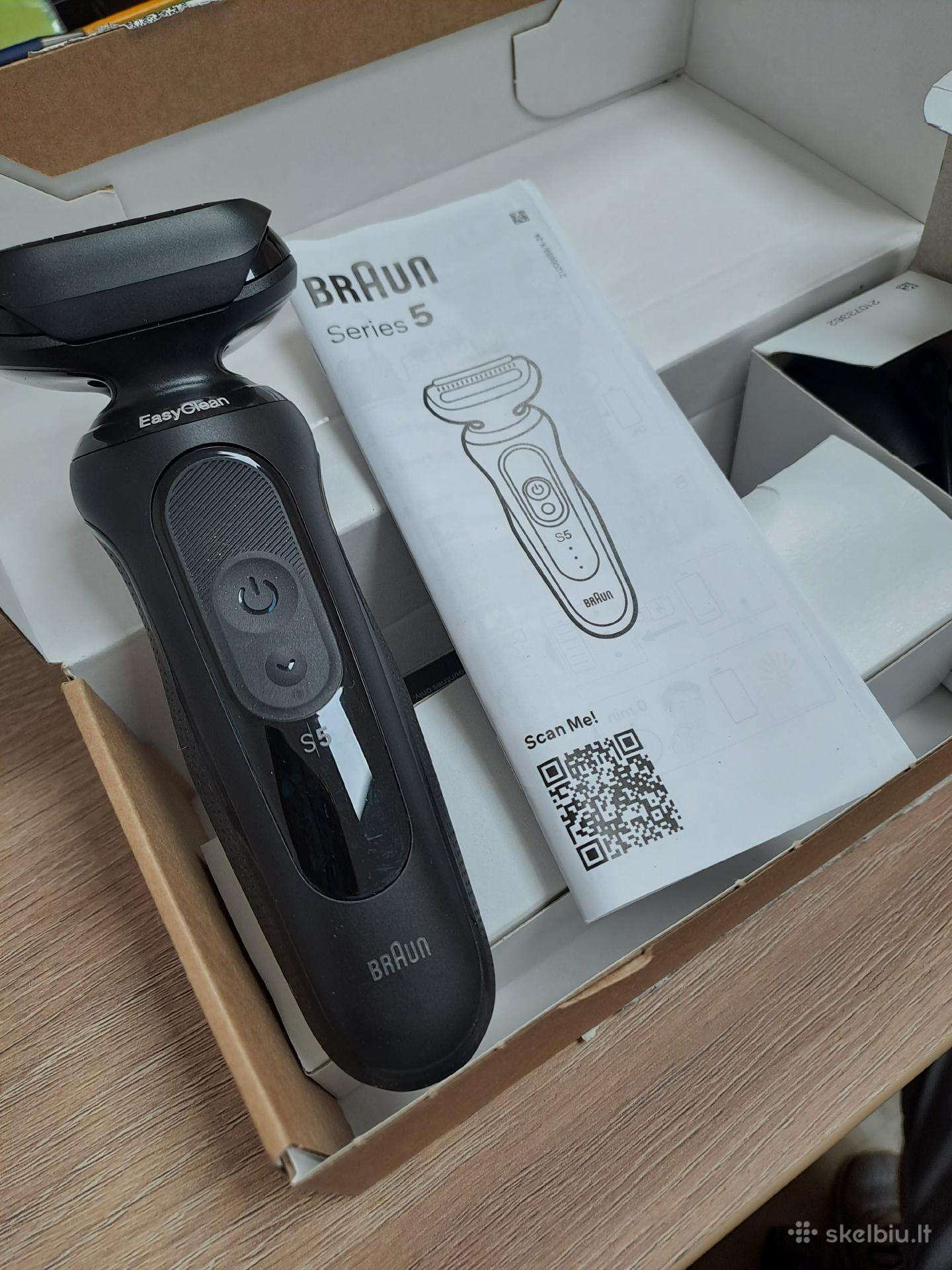Braun S5 easyclean barzdaskute