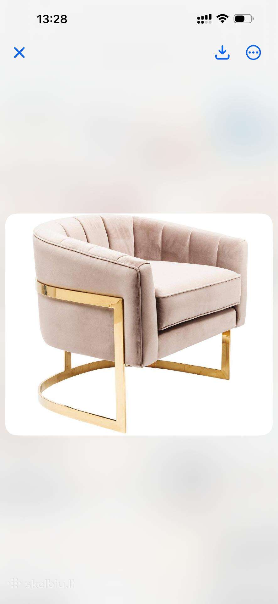 Kare design fotelis