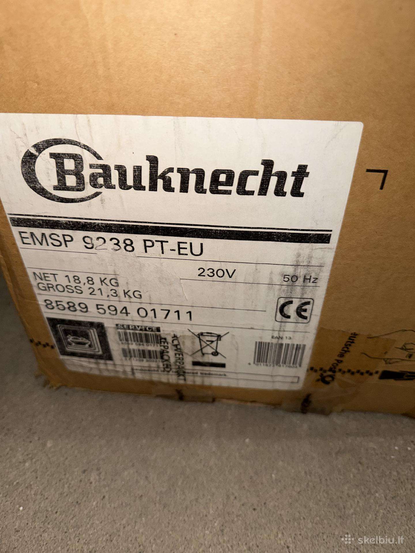 Bauchnecht imontuojamos orkaites