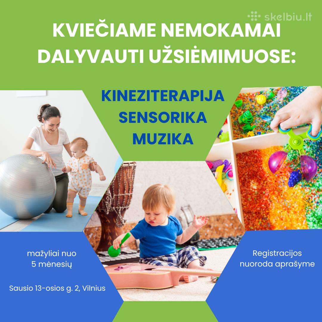 Pusdienio darželio užsiėmimai darželyje Karlsonas