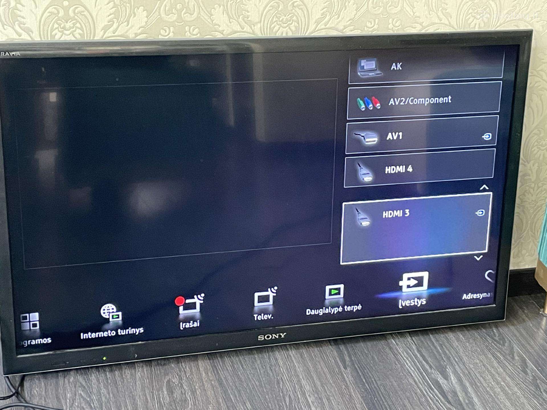 Sony Bravia televizorius (kdl-40ex650)