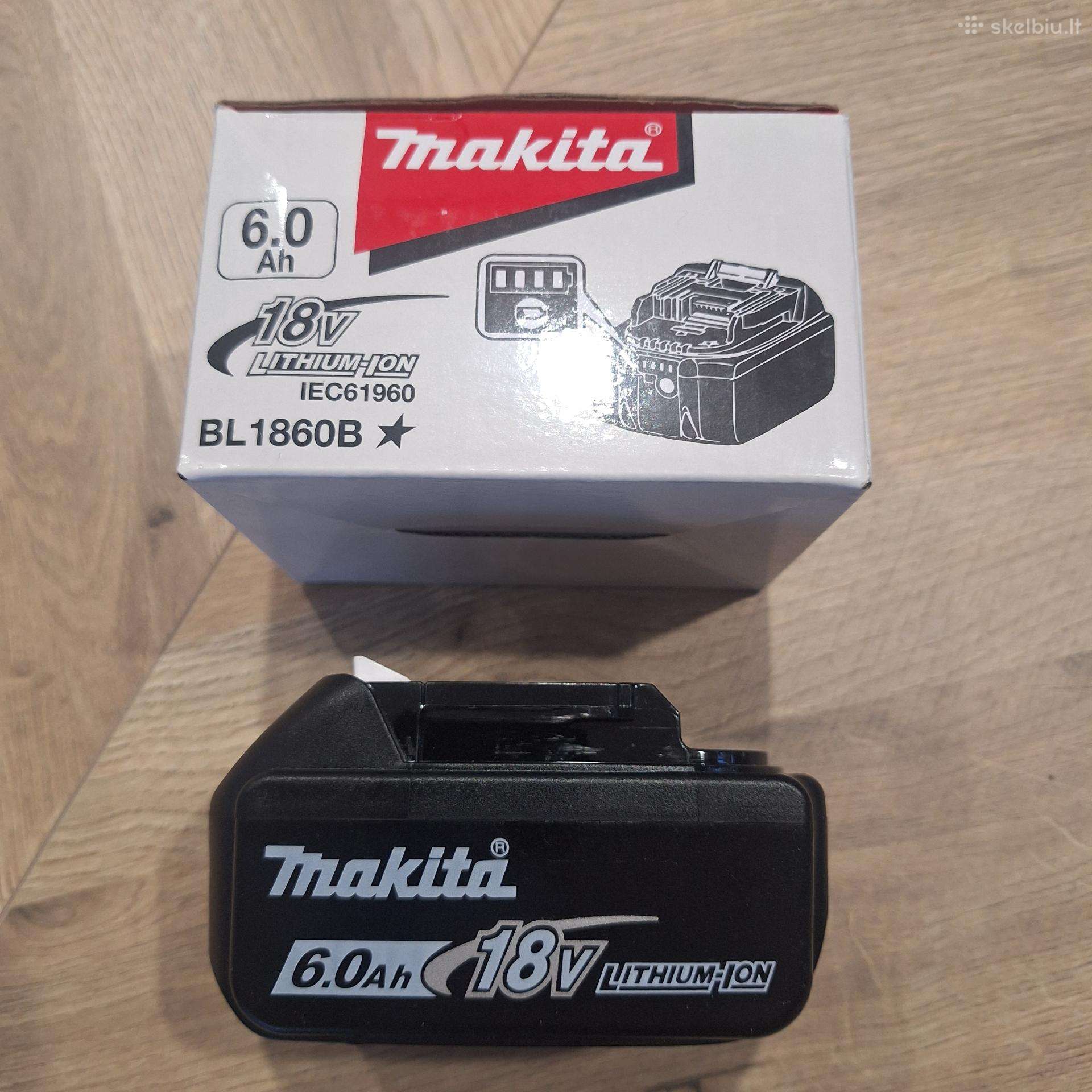 Makita akumuliatorius 6ah