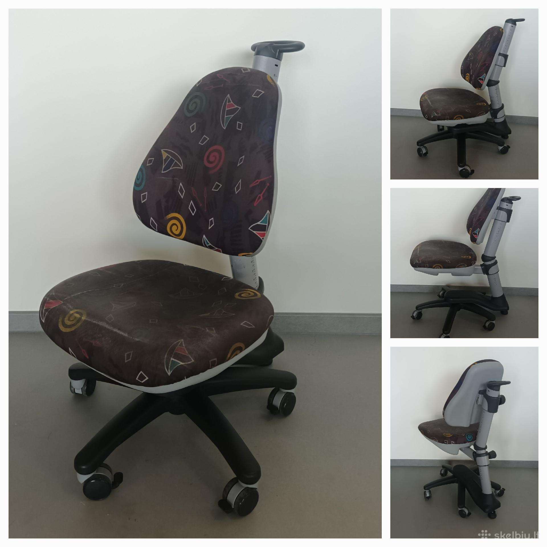 Auganti ergonomine vaikiska kėdė,