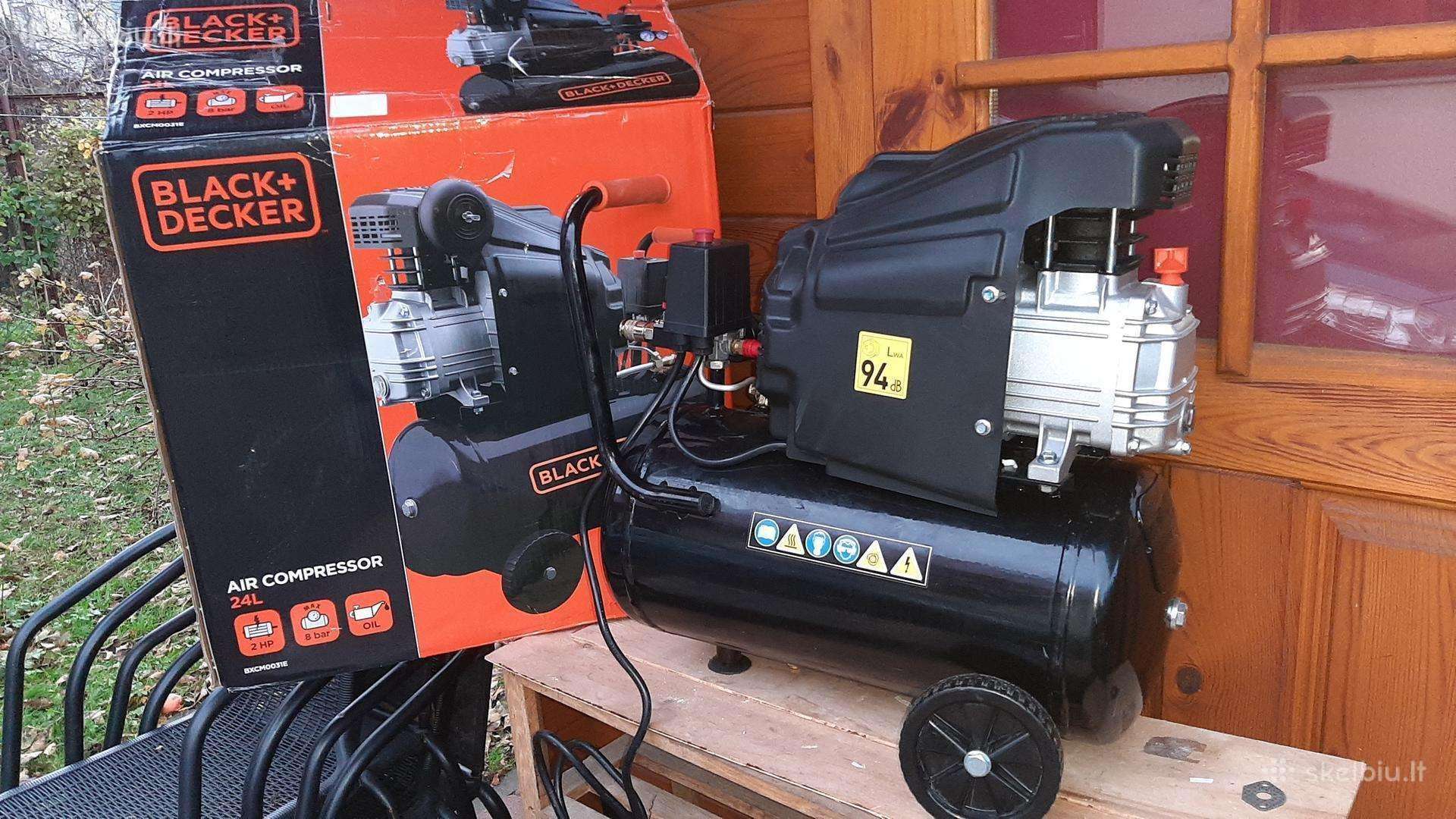 Oro kompresorius Black & Decker 50 litru
