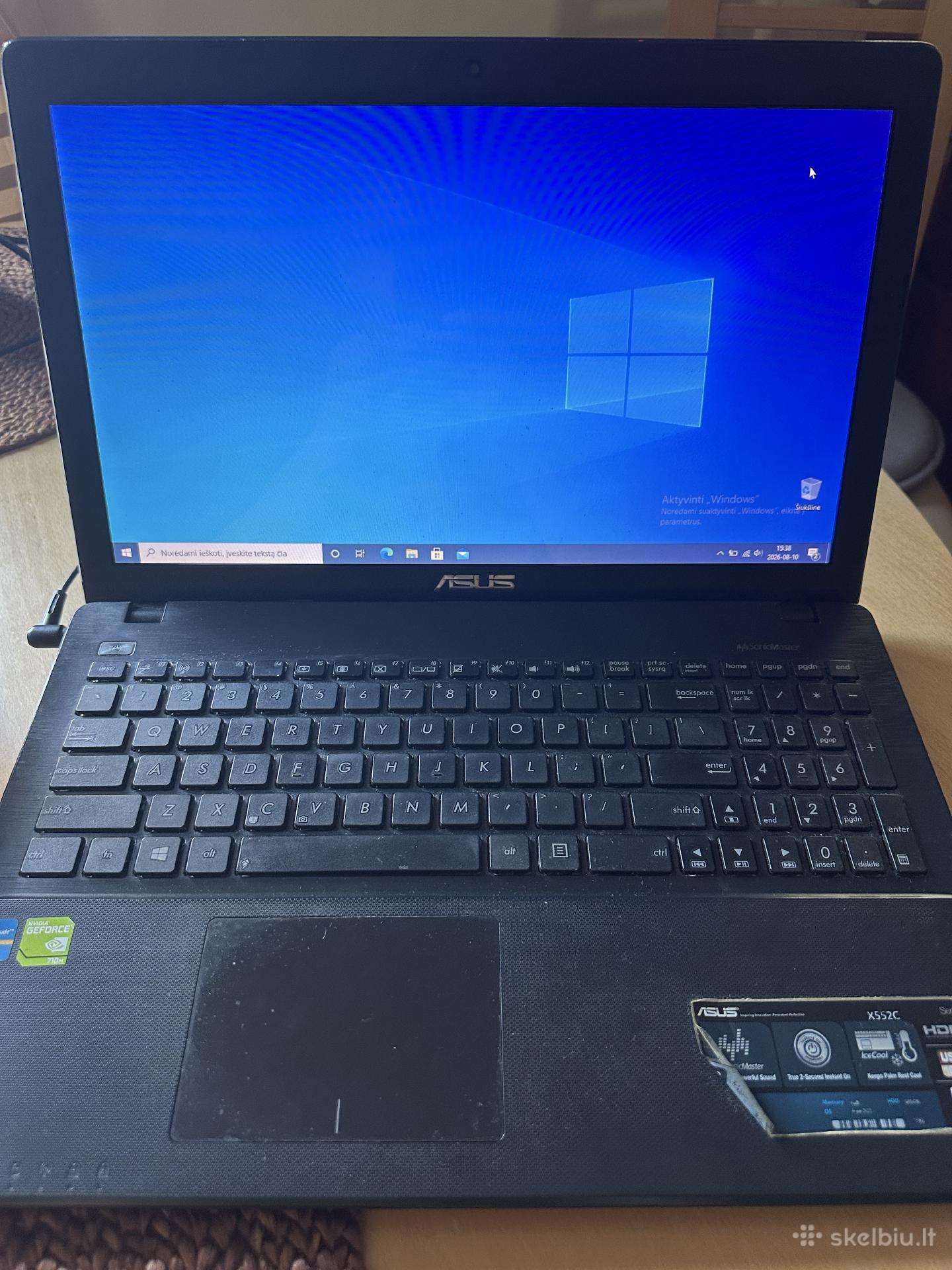 Kompiuteris Asus X552c