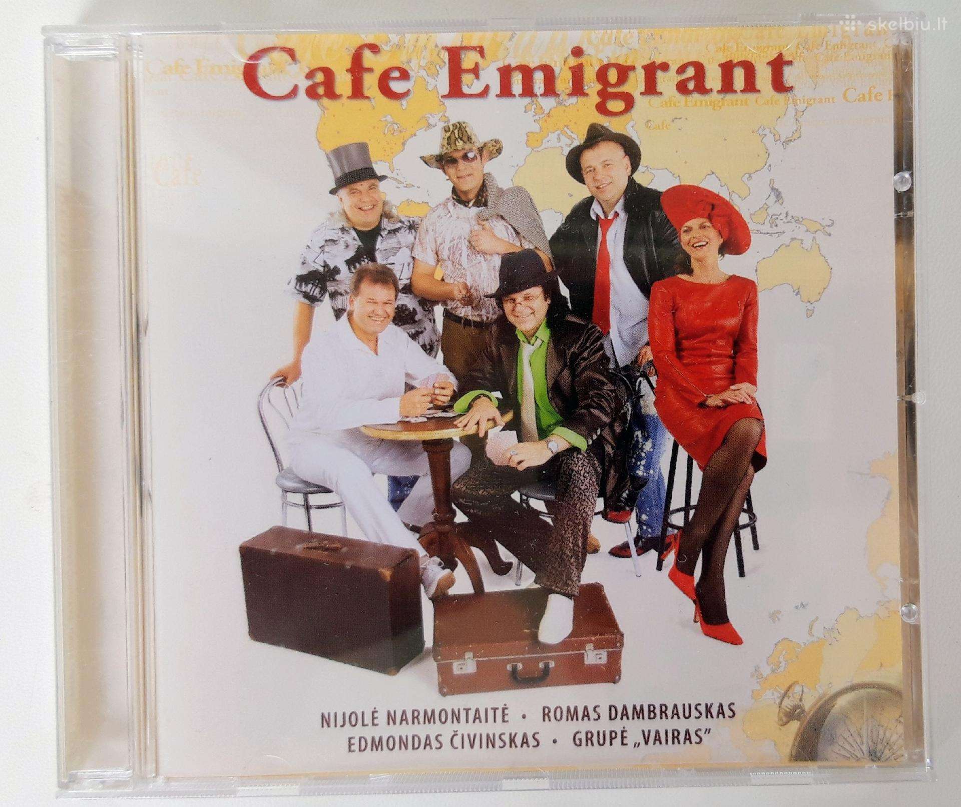 CD Cafe Emigrant Lt Diskas naujas,neklausytas.