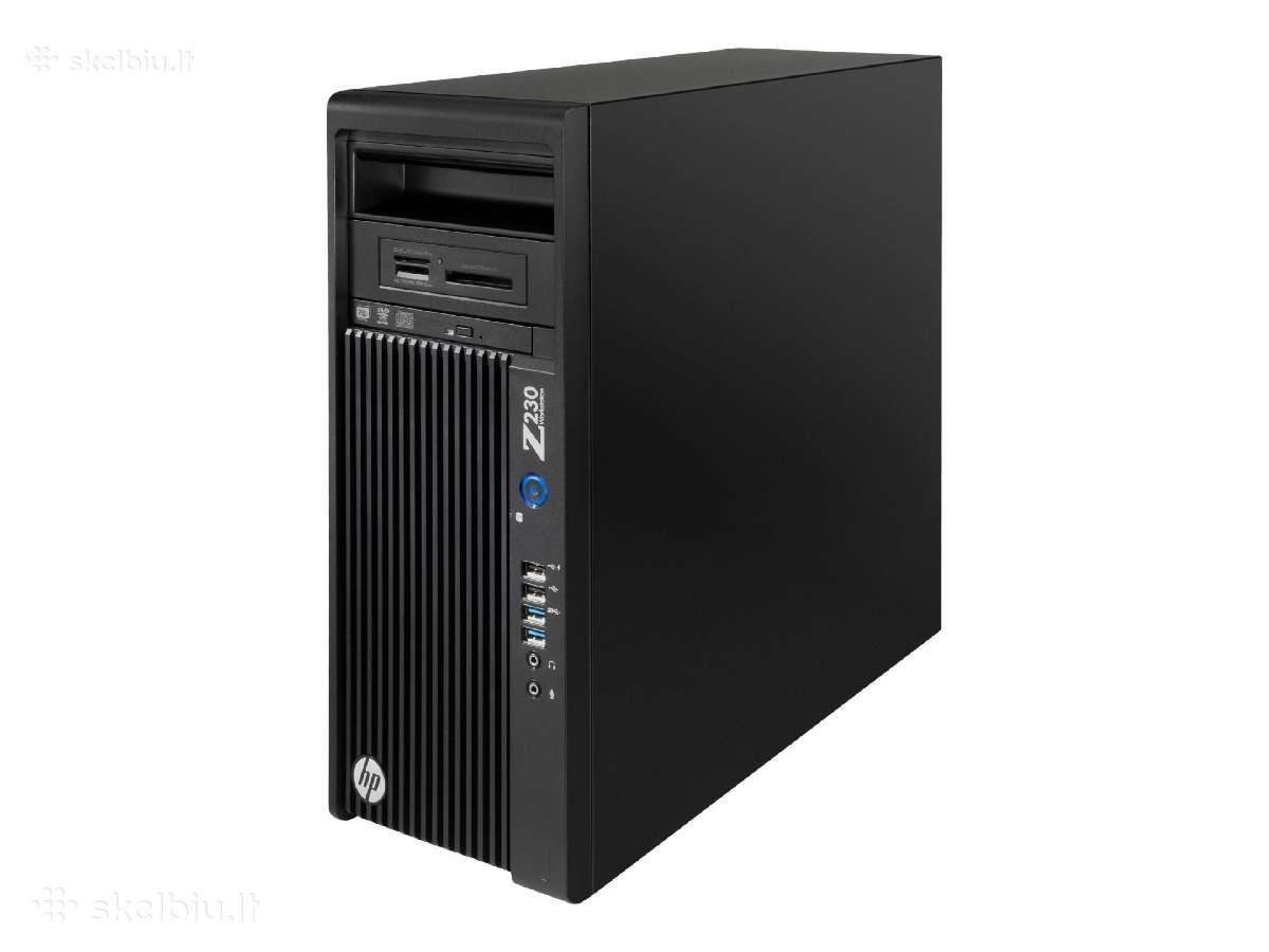 Kompiuteris Hp Z230 i5-4590 2,5tb 32gb RAM + monit