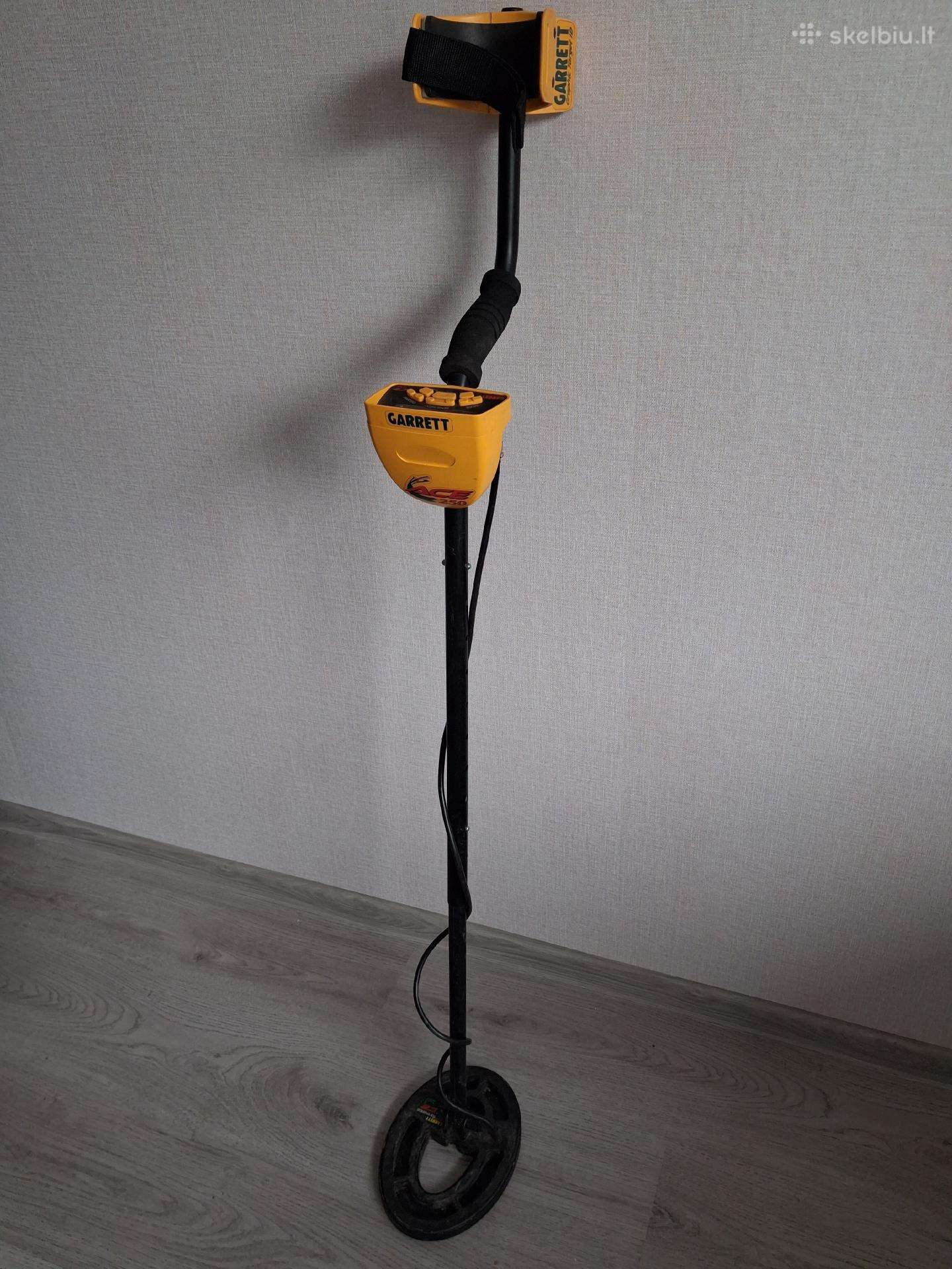 Garrett ace 250 metalo detektorius