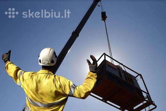 Stropuotojas/rigger Belgijoje/ anglų k.18 E/val