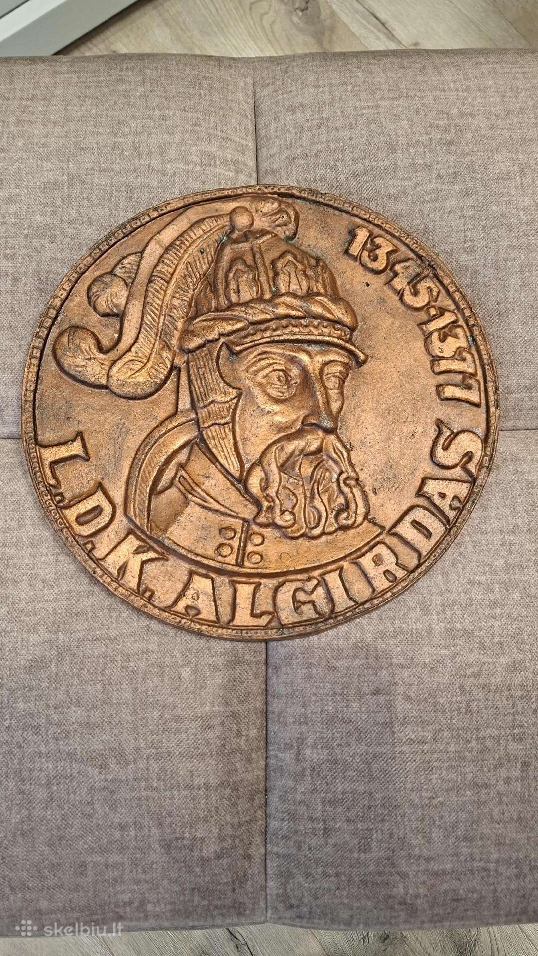 LDK Kunigaikščio Algirdo bareljefas