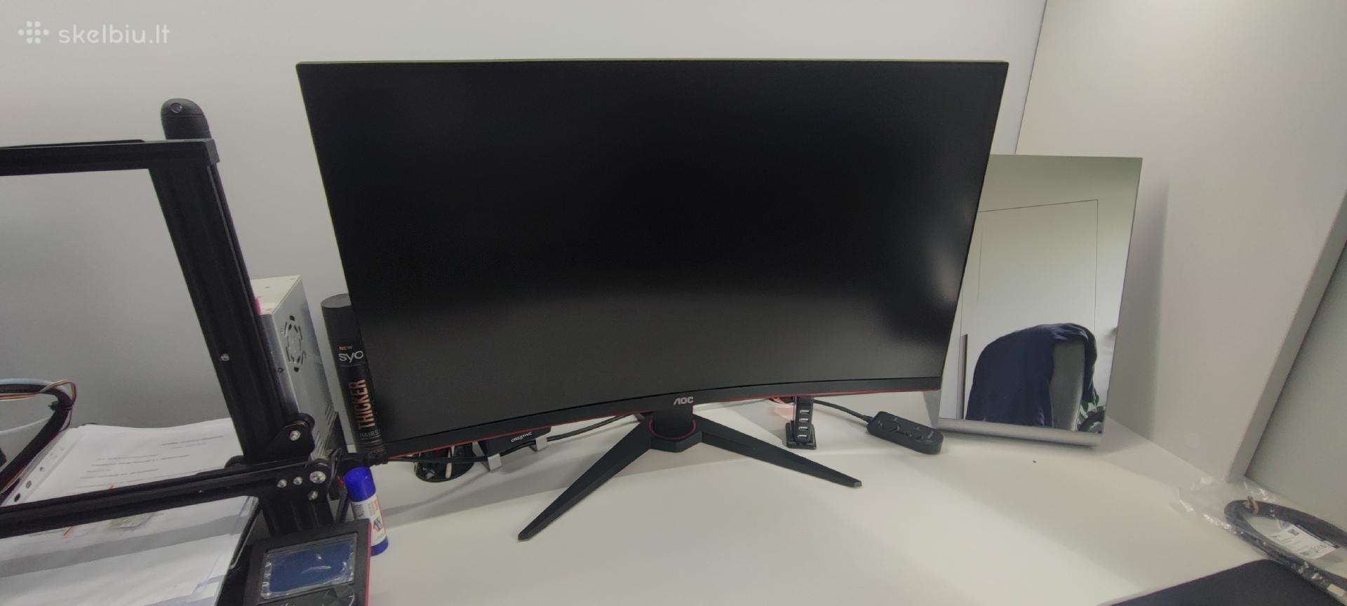 Monitorius Aoc 31.5 240hz curved