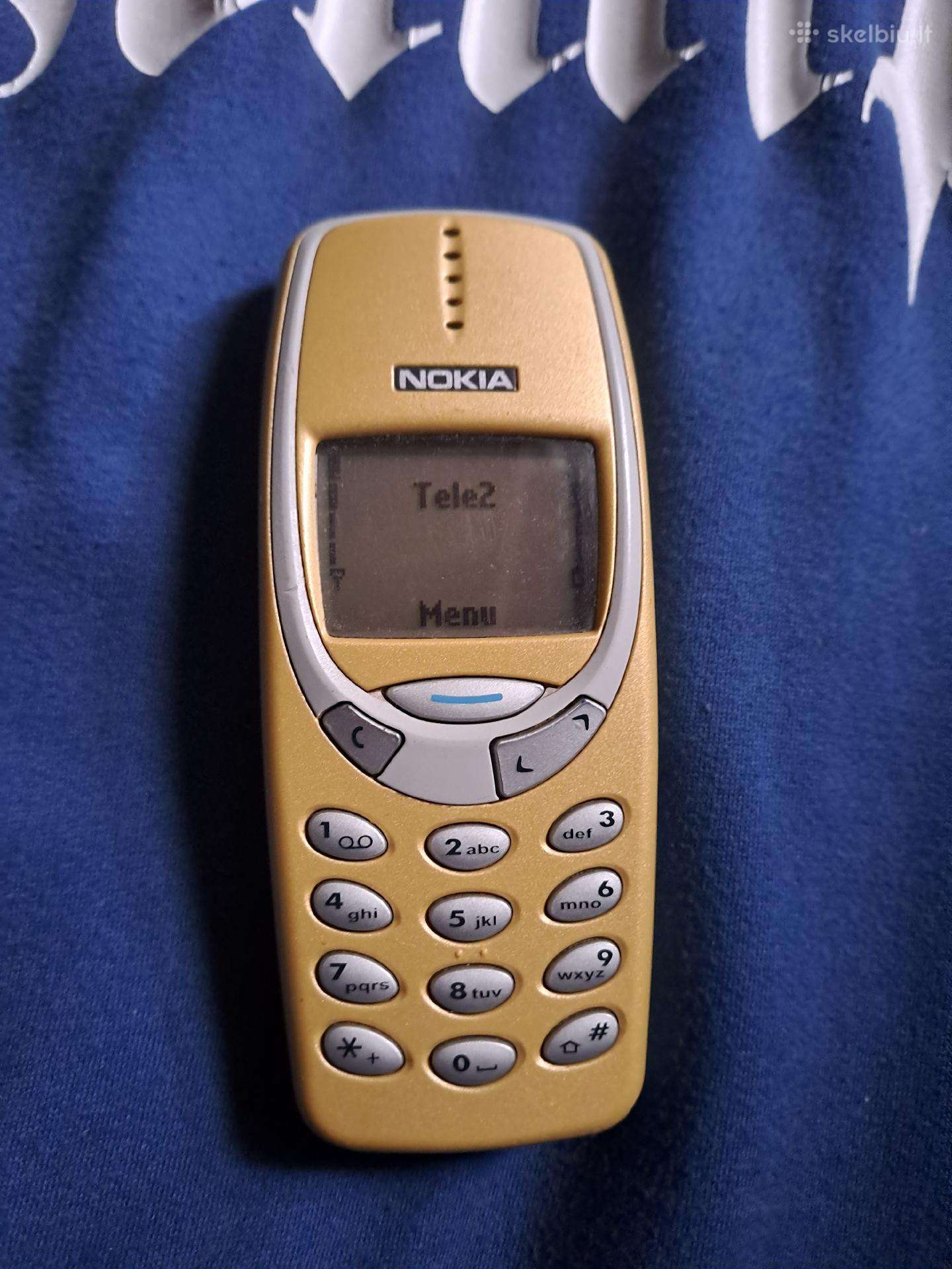 Nokia 3310 su nauja baterija