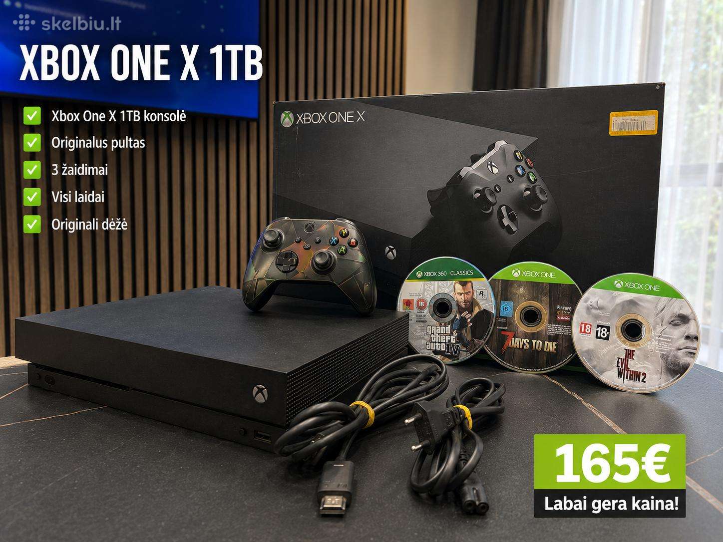 Xbox One X 1tb