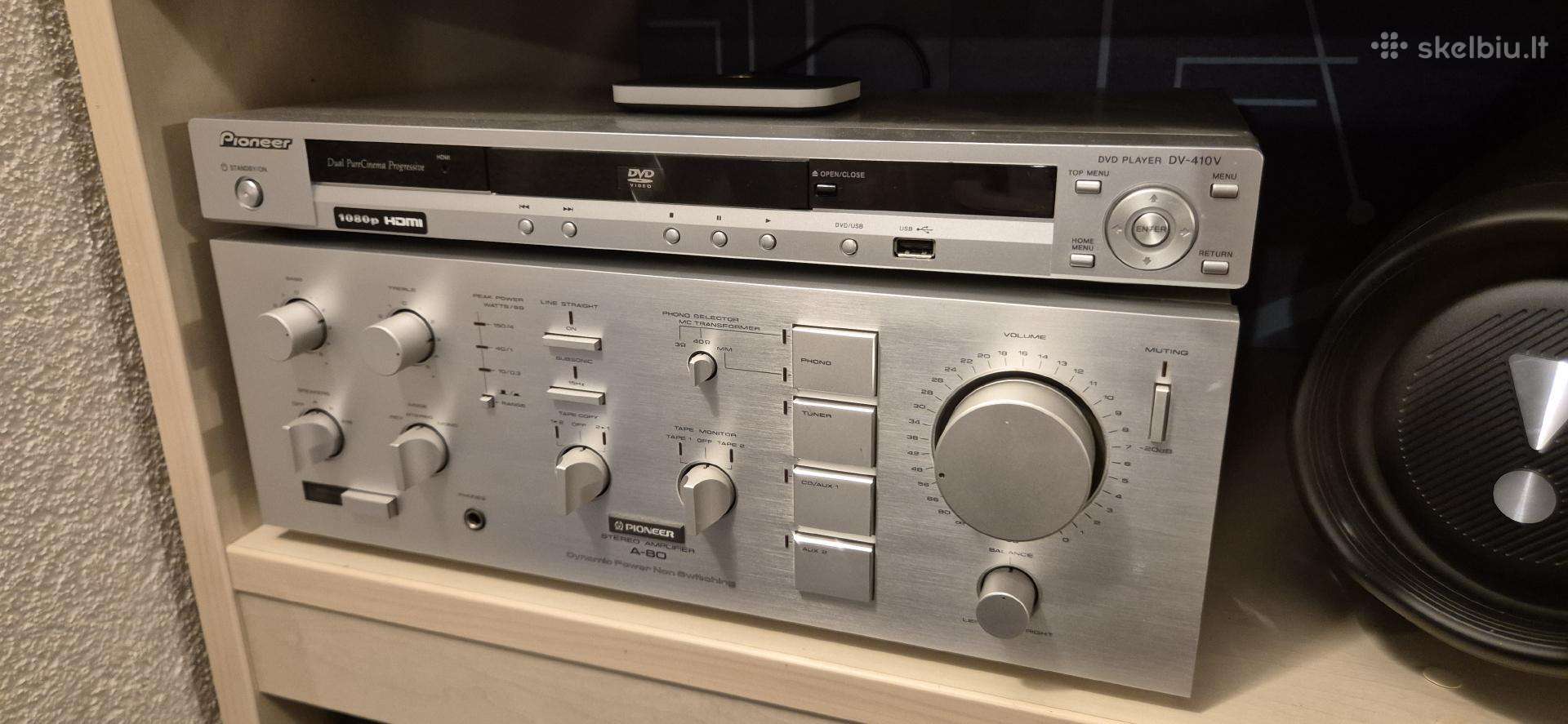 Pioneer A80 + Klipsch rf82 + CD + bluetooth