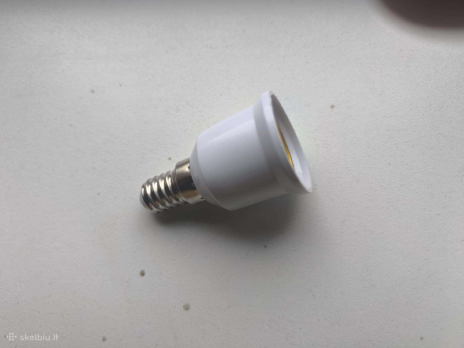 Lemputės adapteris, lizdas, perėjimas E14-e27
