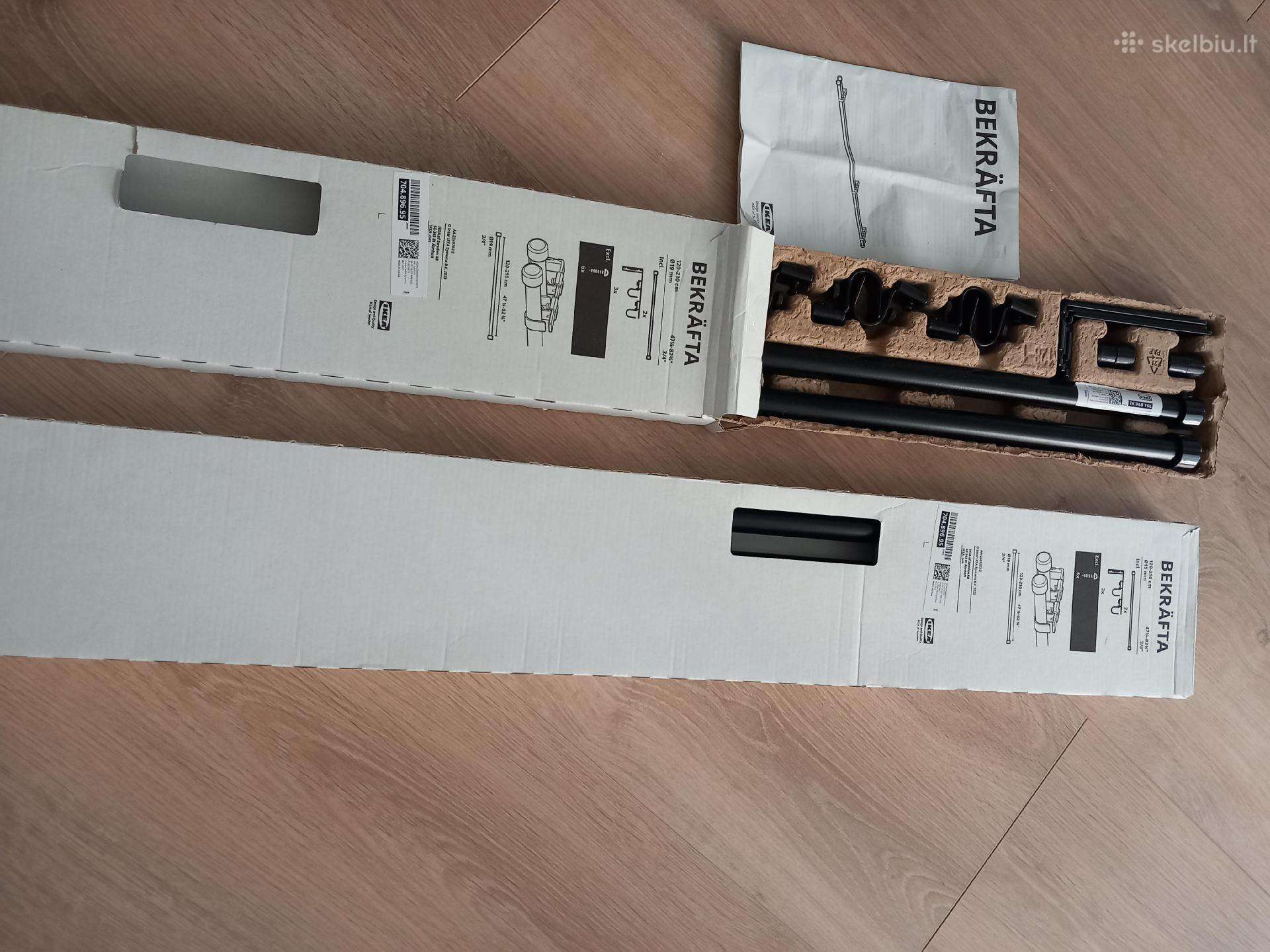 2 karnizų komplektai