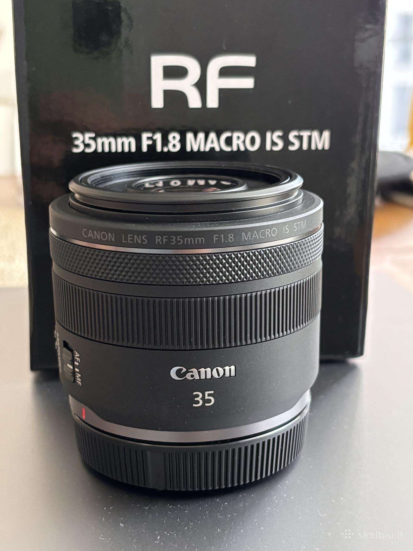 Canon rf 35mm f1.8 macro is stm