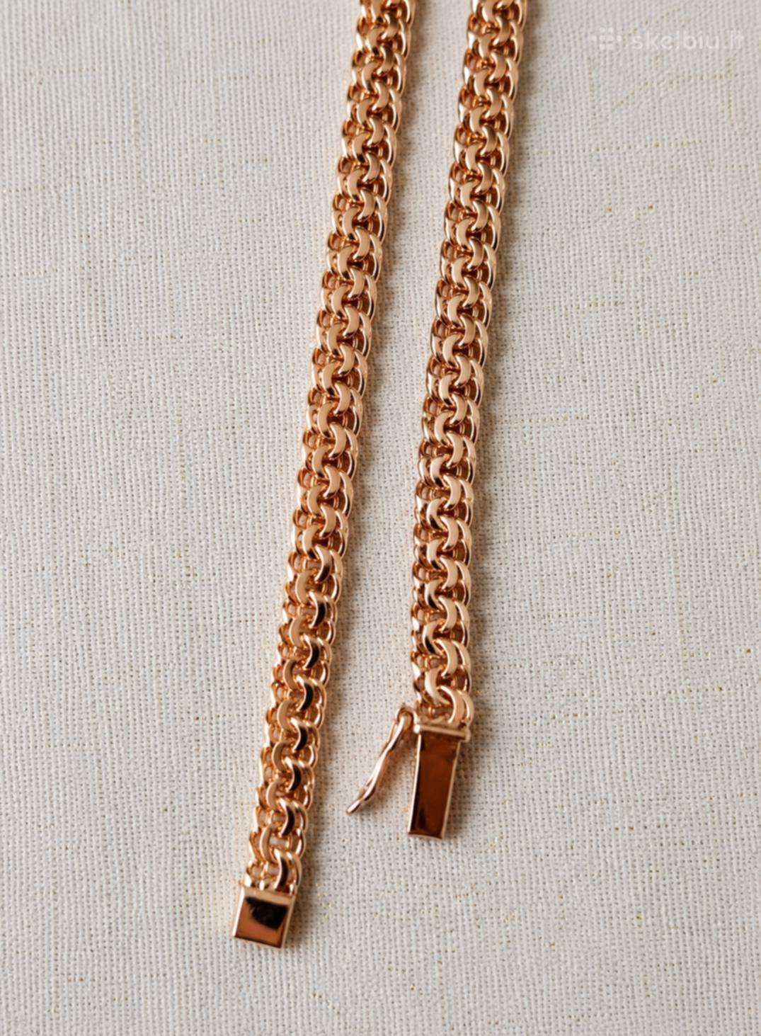 Nauja auksinė grandinė. 585pr,41,60gr,55cm,6,1mm.