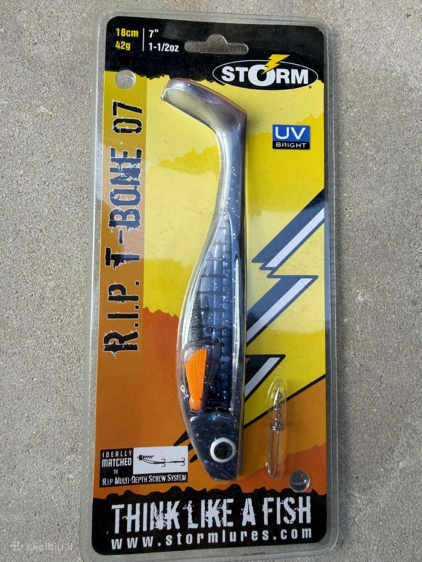 11vnt guminukų žvejybai 18-23cm