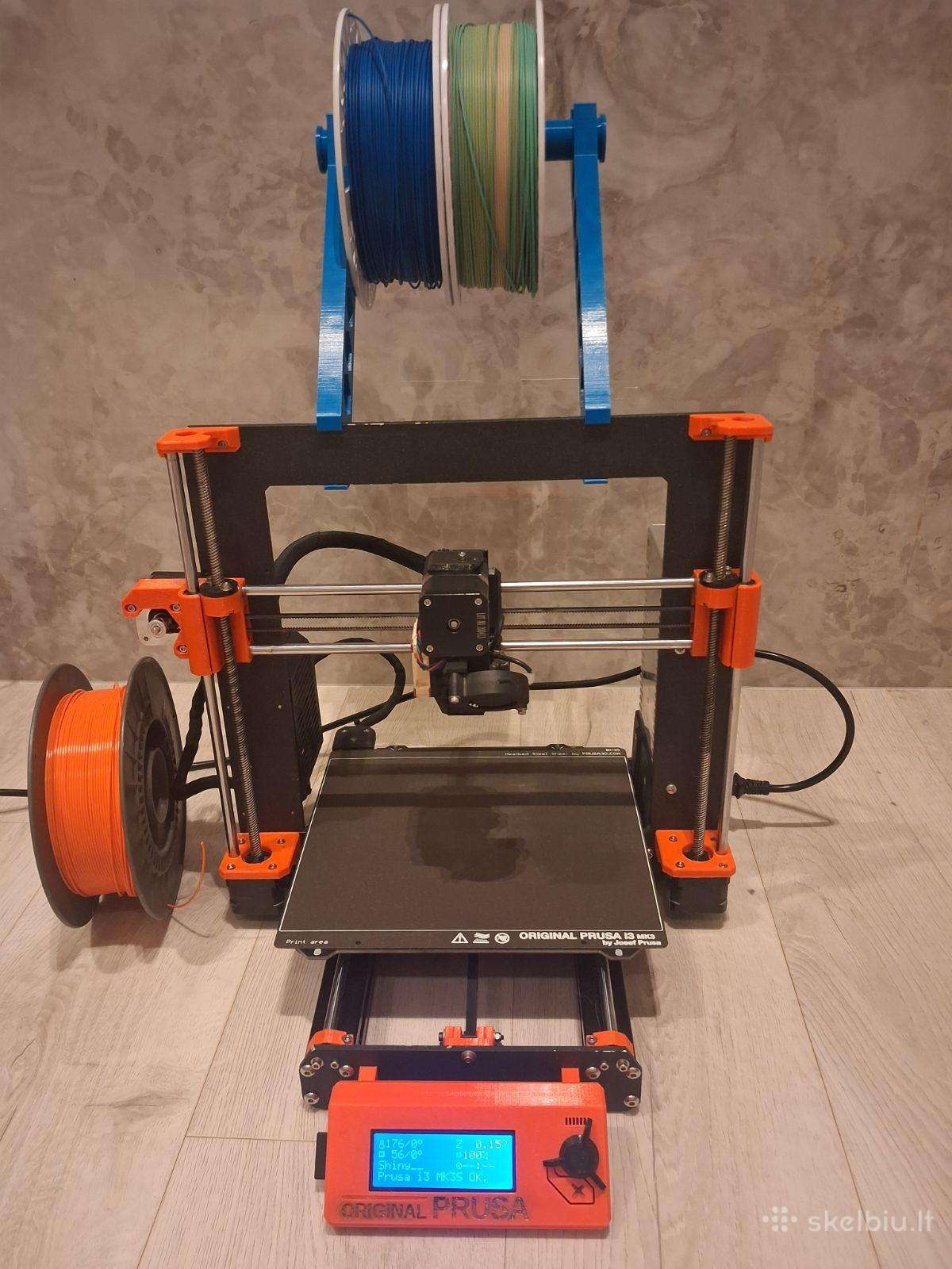 Prusa i3 Mk3s+ +plastikas