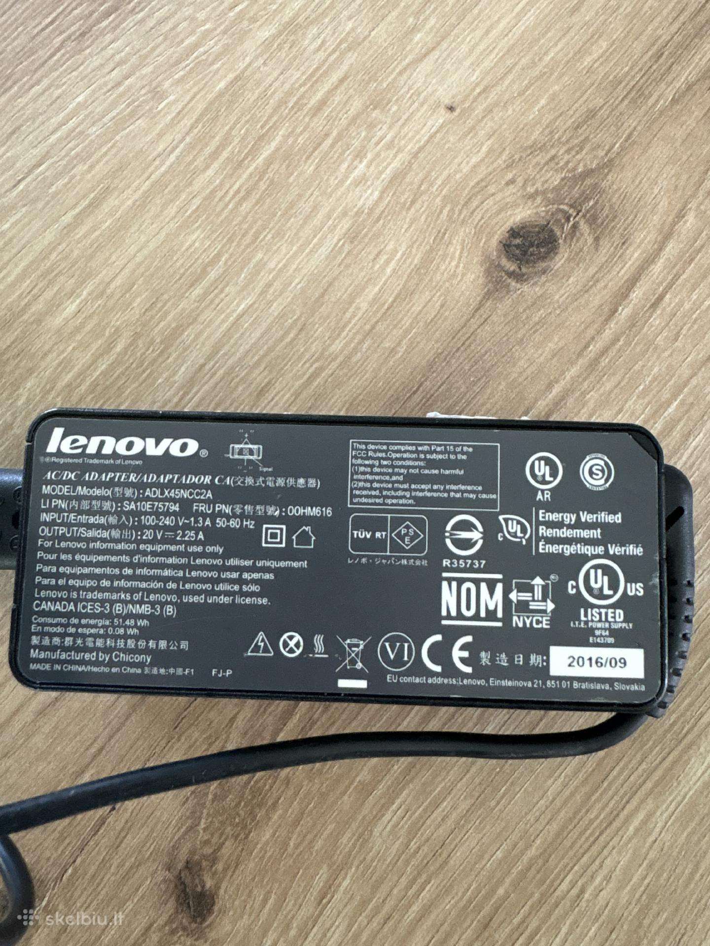 Lenovo Ac adapteris