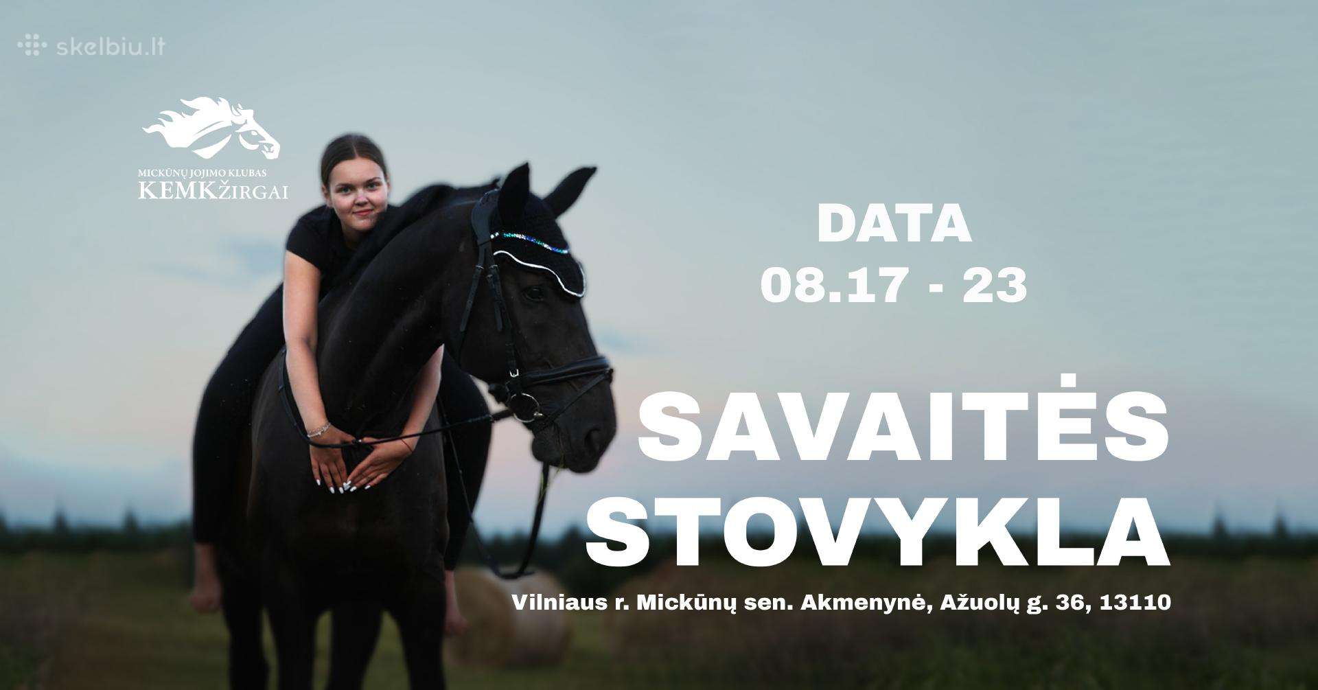 Vasaros Stovykla 08.17-08.21