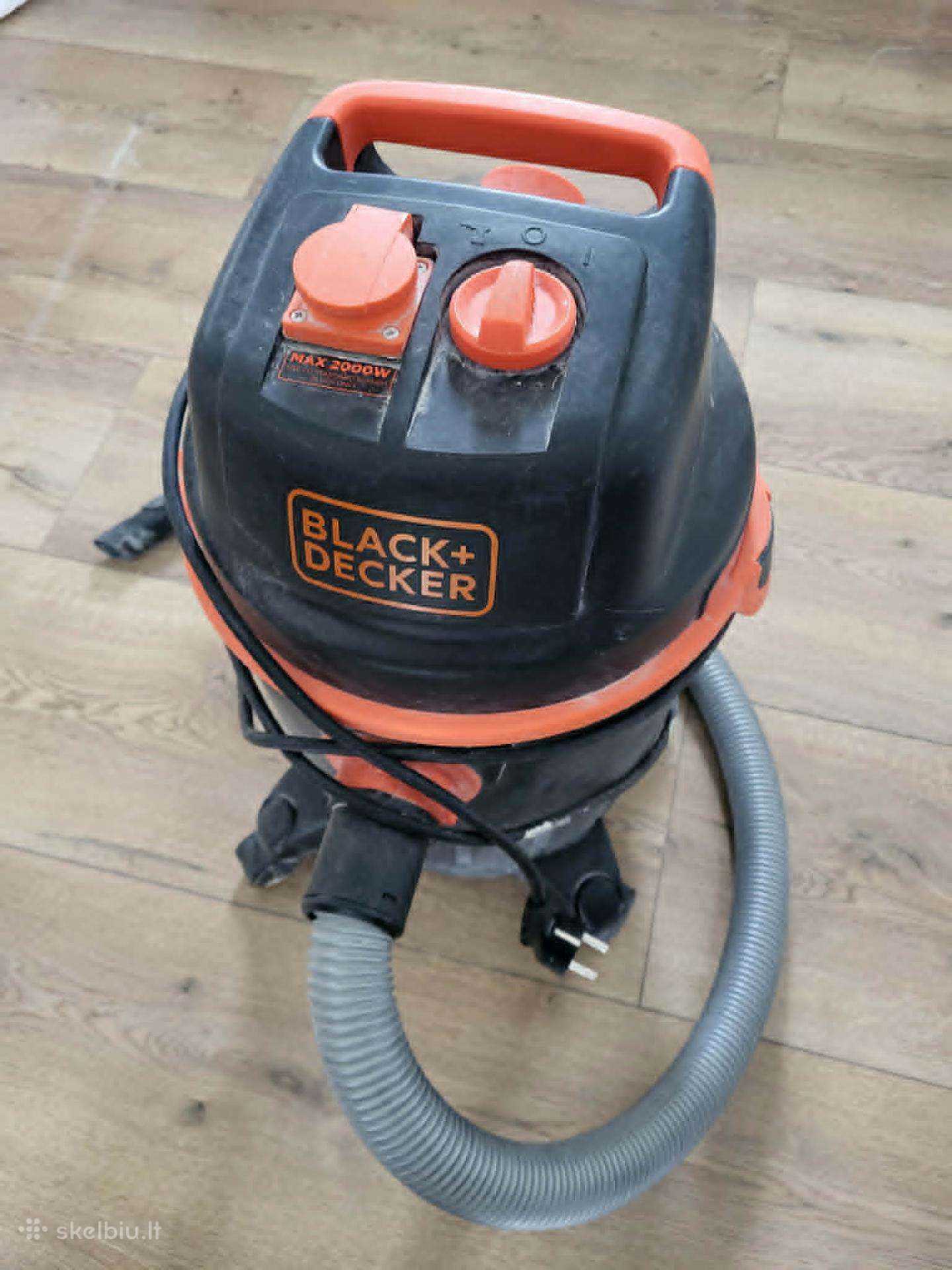 Blackdecker Bx 20p siurblys