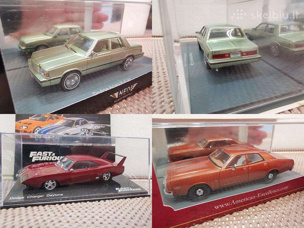 1:43 Amerikietiškų Automobilių Modeliai (D)