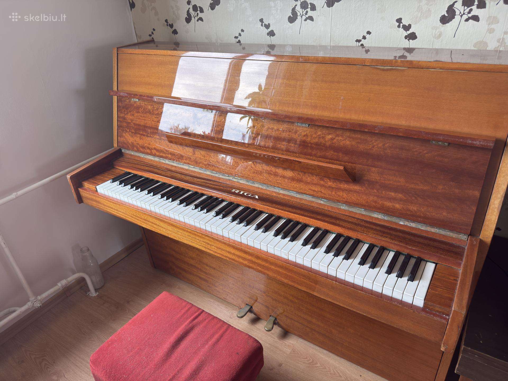 Pianinas Riga Klaipėda puiki būklė