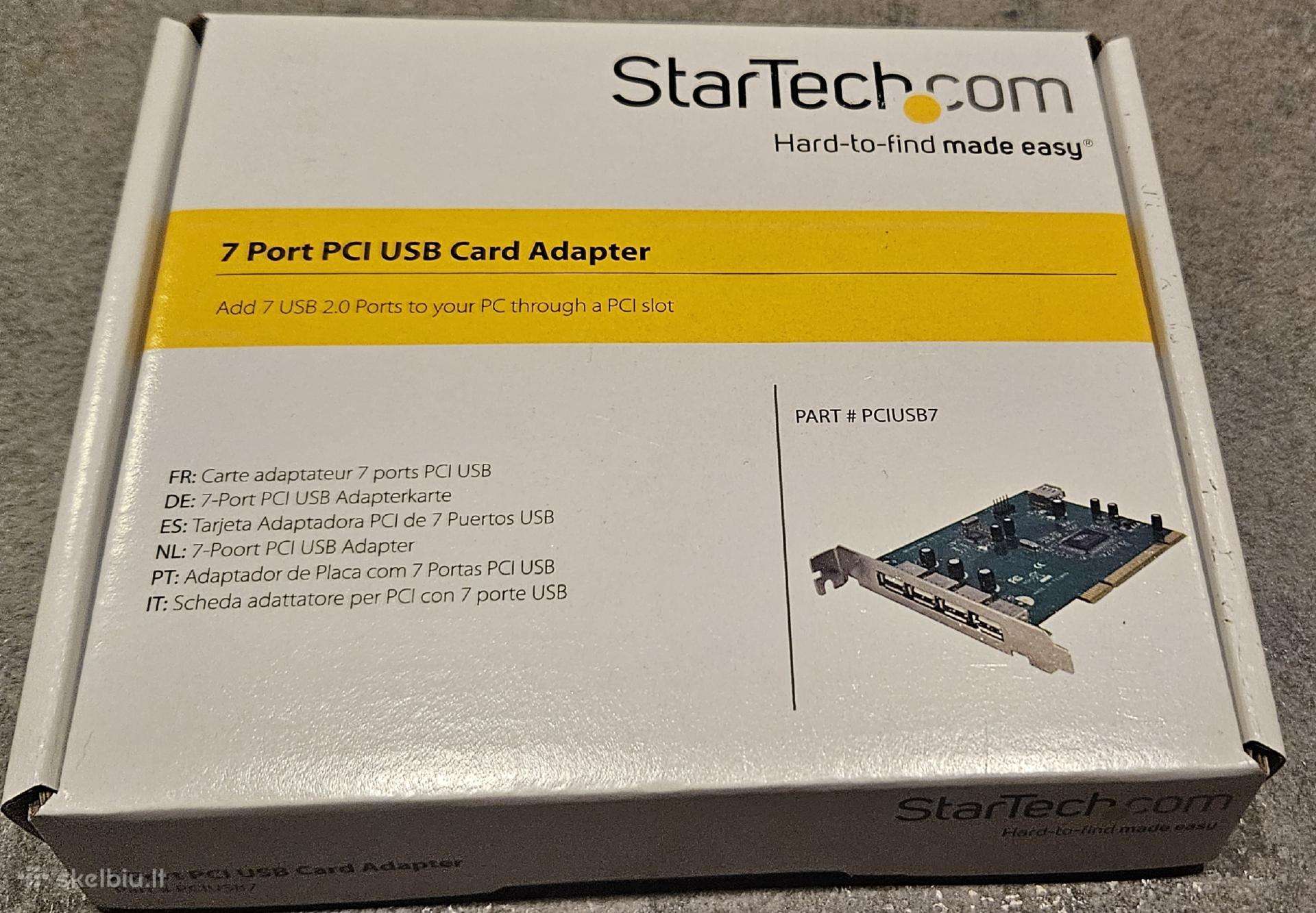 Startech 7-port Pci Usb 2.0