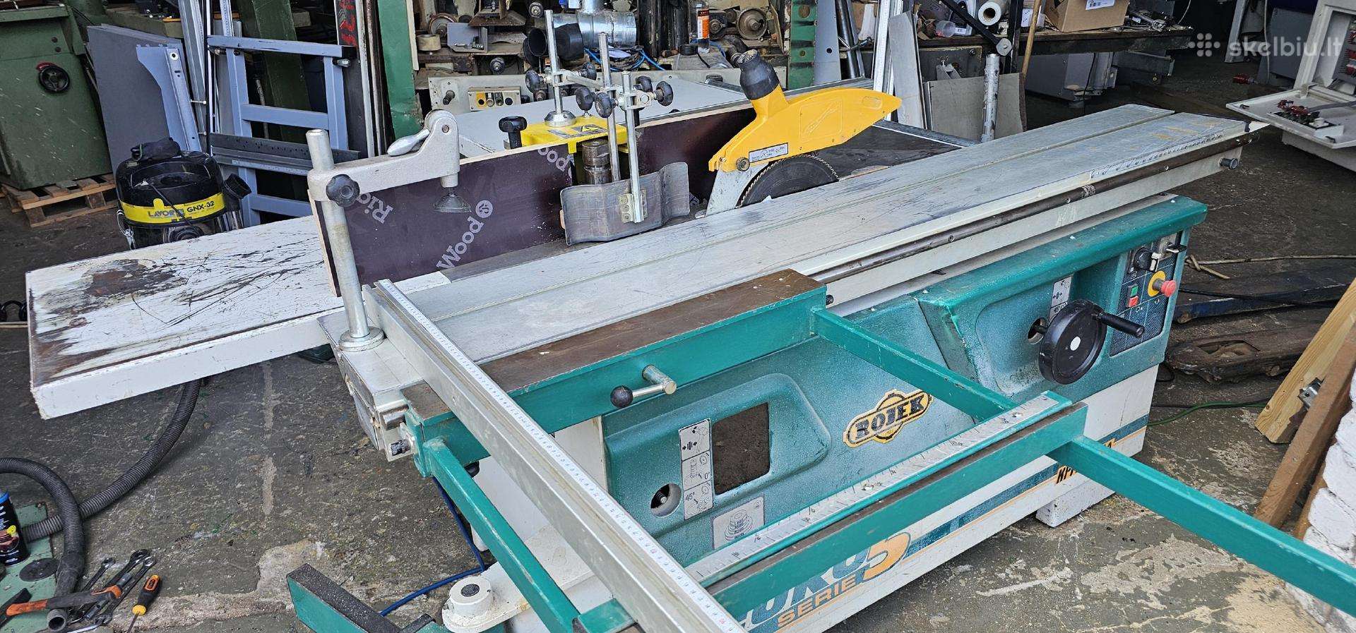Pjovimo - frezavimo staklės Rojek Kpfn300a 2200mm