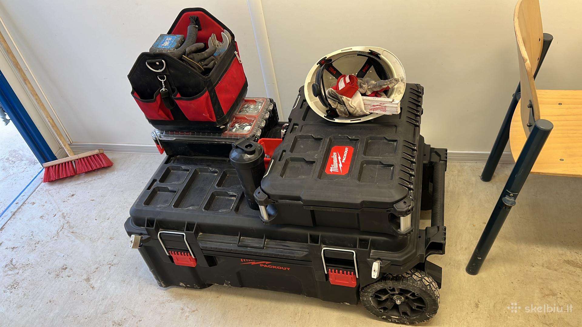 Milwaukee packout dėžės