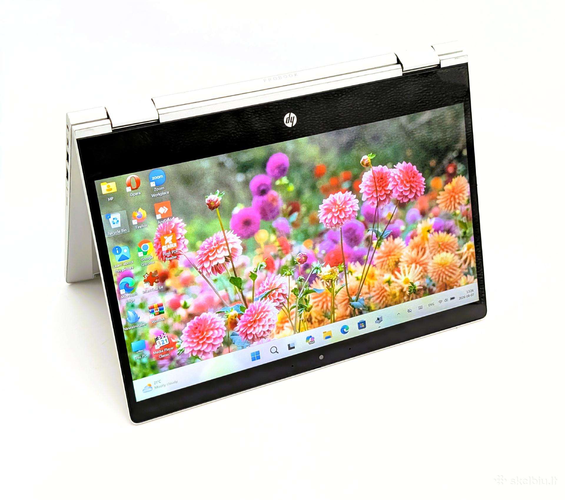 Hp Probook x360 435 G7 Ryzen 3 16gb 256gb Touch