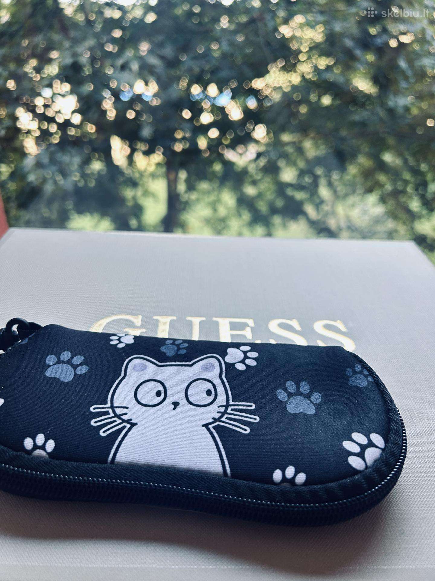 Mielas akinių dėklas su katinėliais