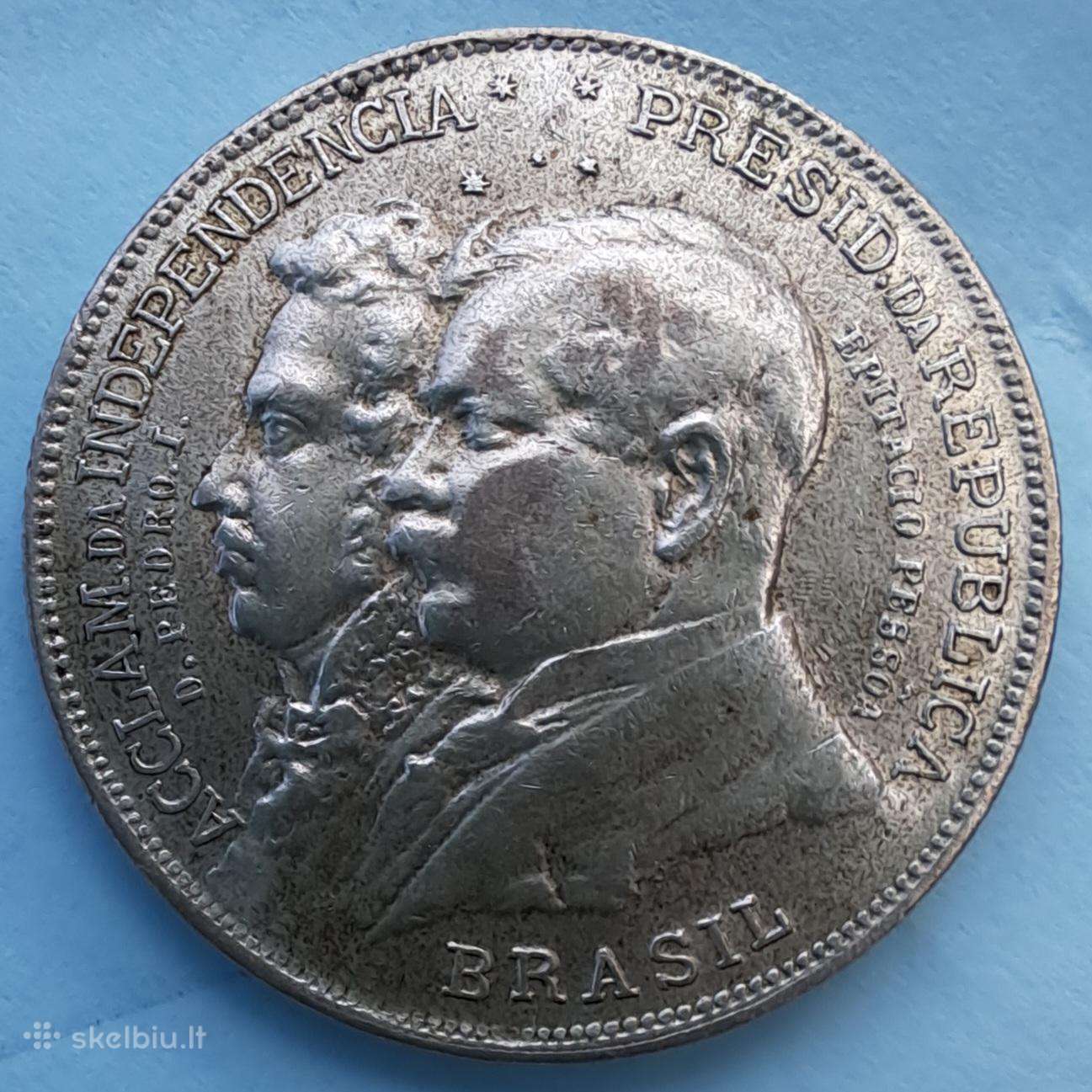 1922 Brazilija 2000 realų